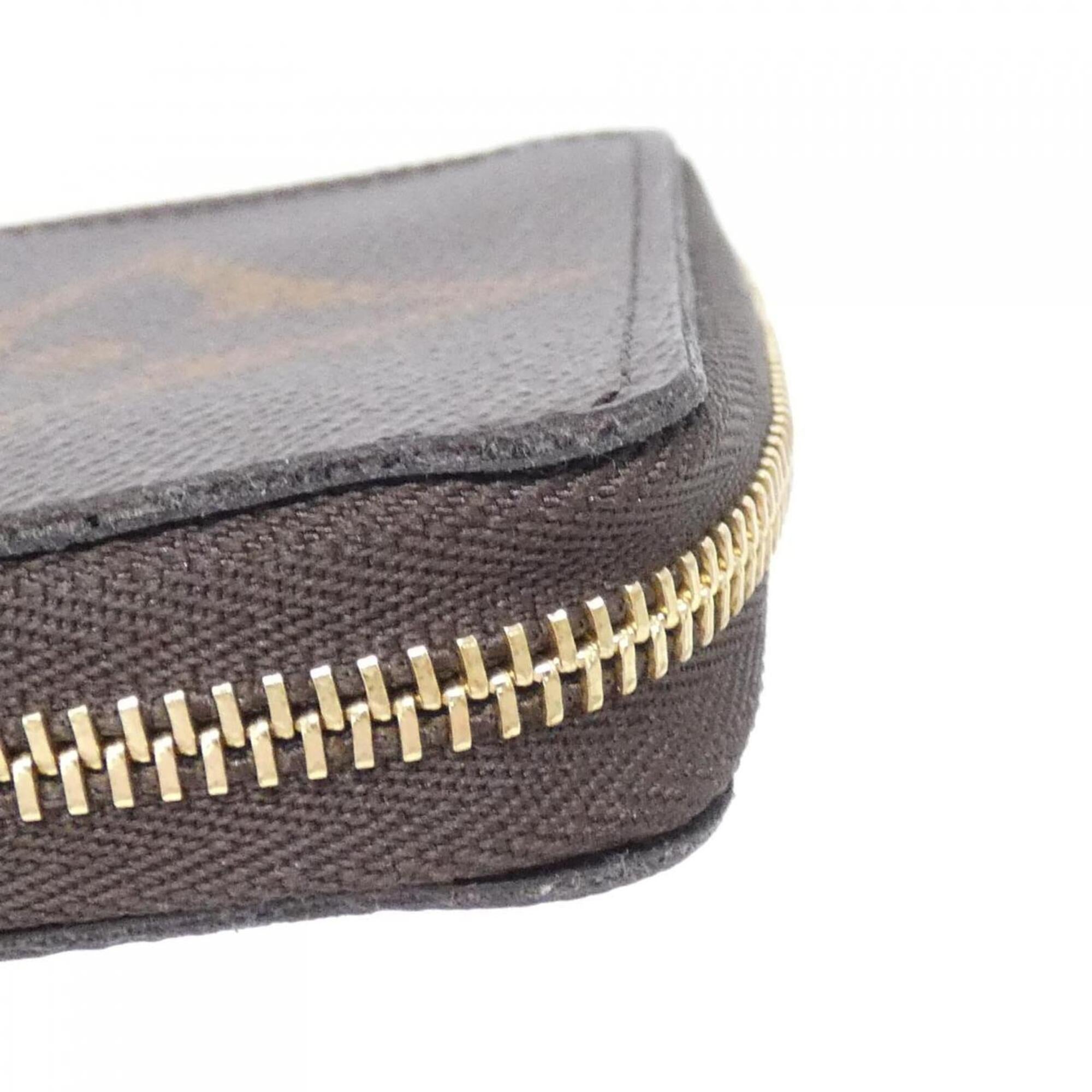 Louis Vuitton Monogram Marron Coated Canvas Coin Purse/Coin Case (Pre-Owned)