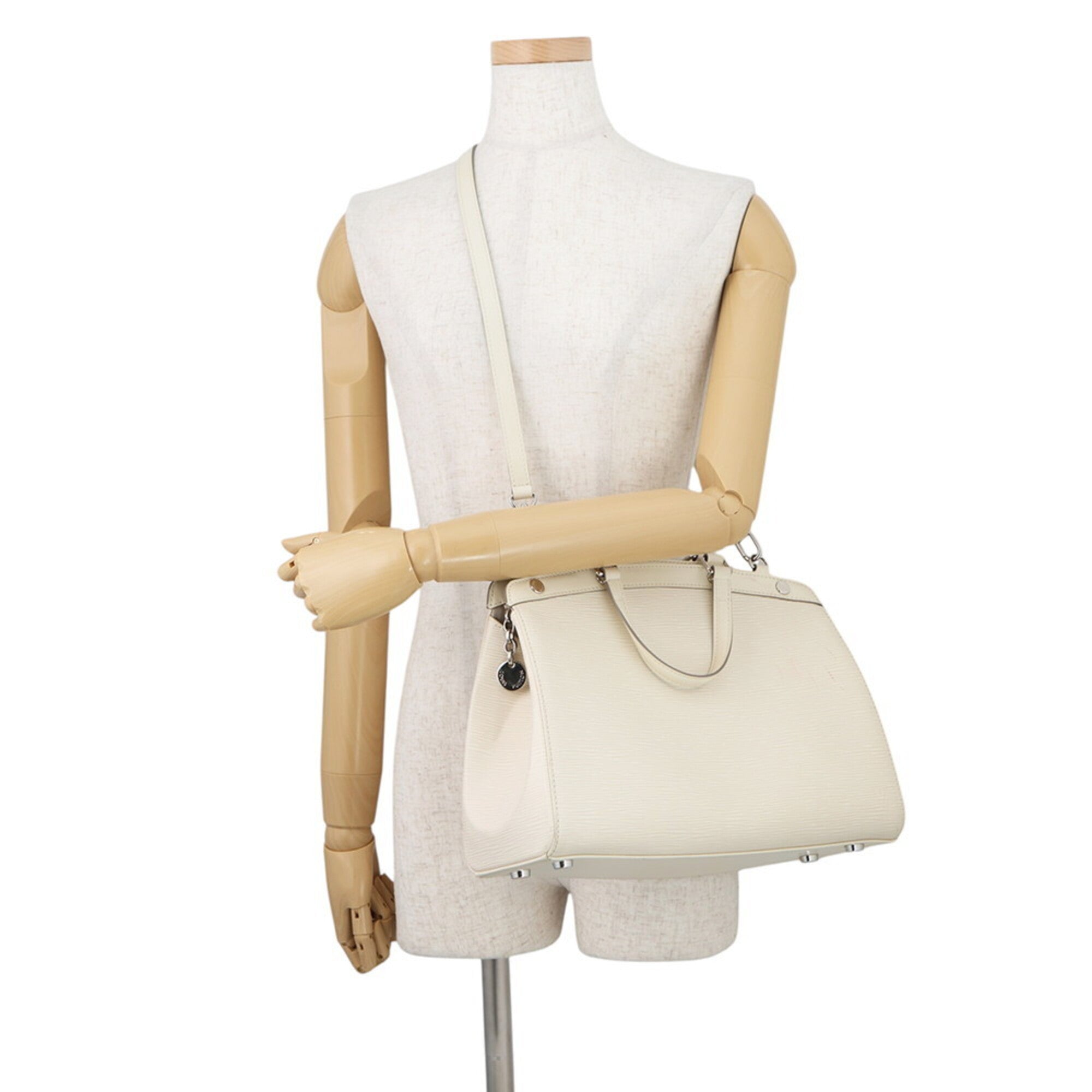 Louis Vuitton Epi Lv Off White Monogram Monogram Handbag Shoulder Bag (Pre-Owned)