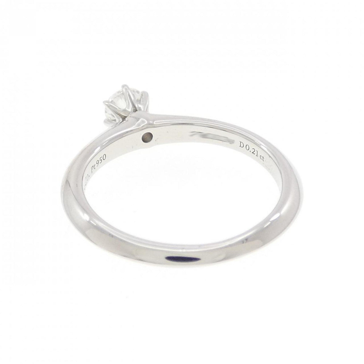 Tiffany Platinum 950 Band Ring (Pre-Owned)