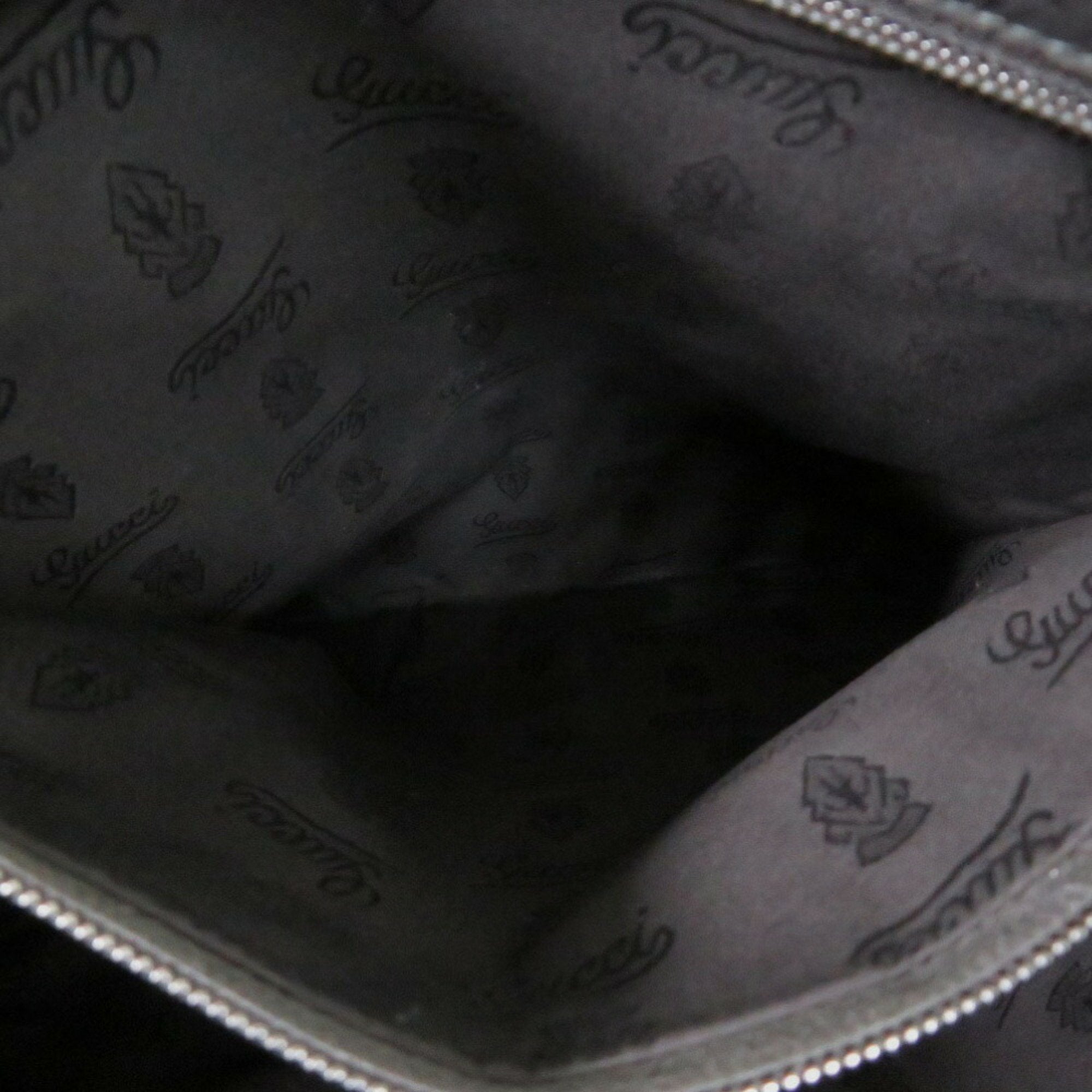 Gucci Black Pvc Tote Bag (Pre-Owned)