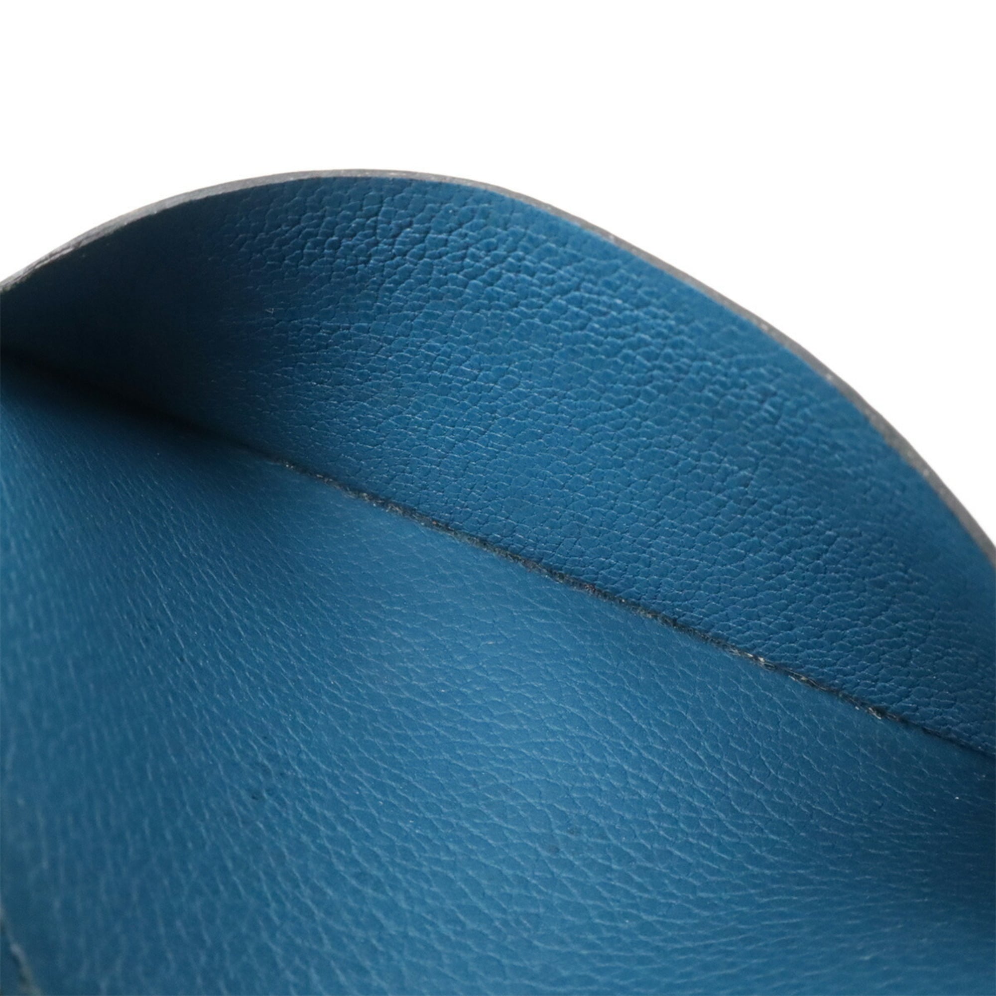 Hermes Blue Epsom Leather Wallet (Bi-Fold) (Pre-Owned)