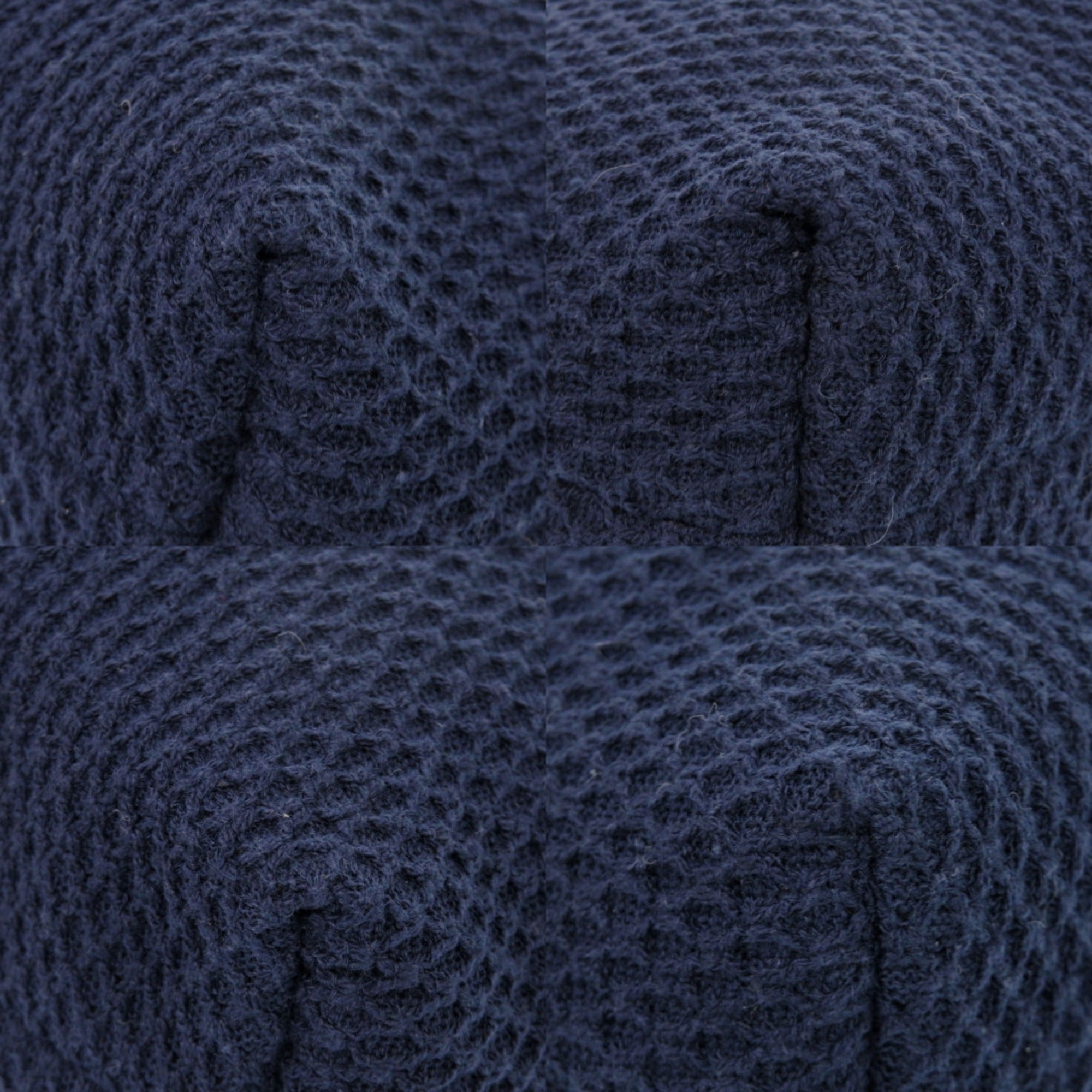 Chanel Navy Cotton Pouch (Pre-Owned)