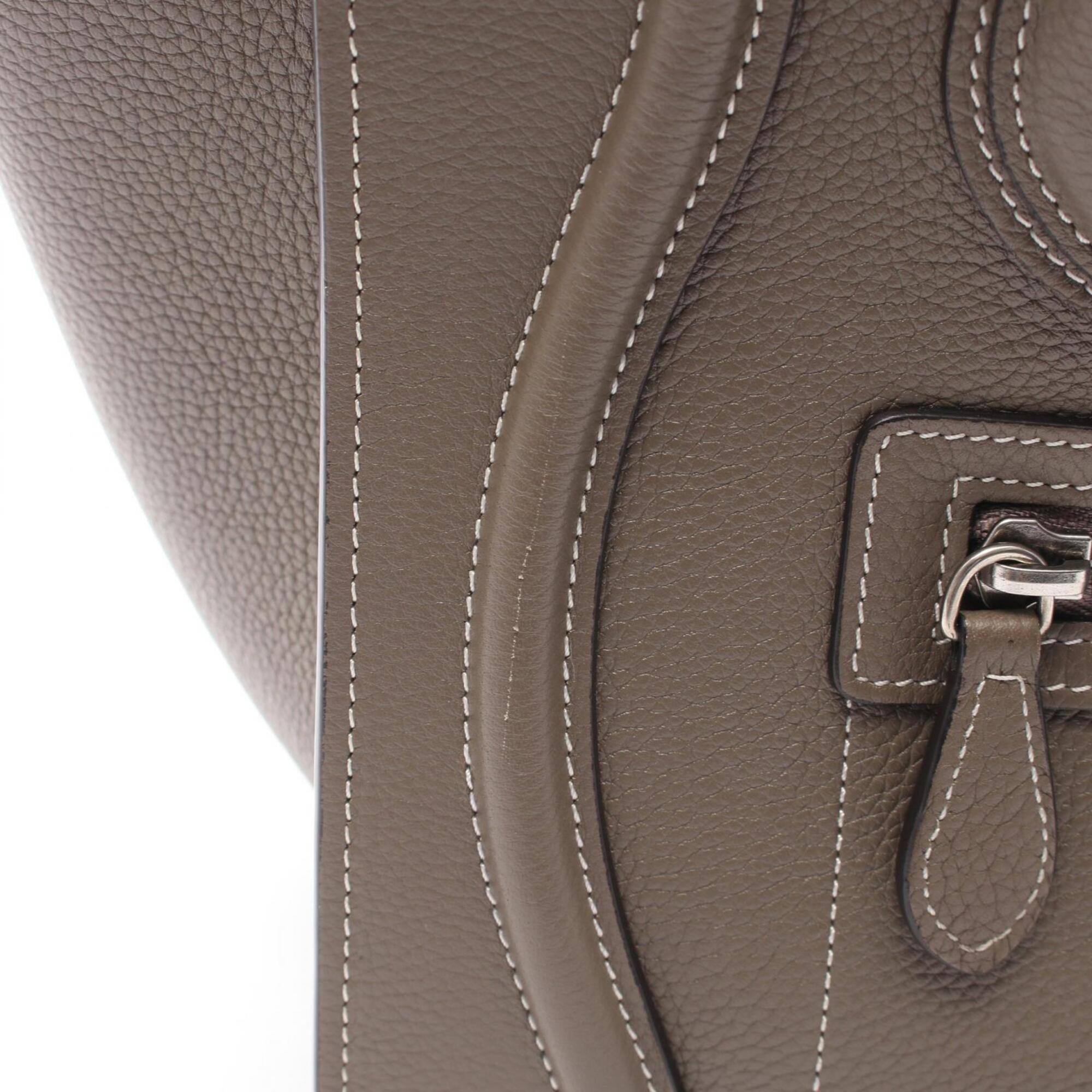 Celine Beige Leather Handbag (Pre-Owned)