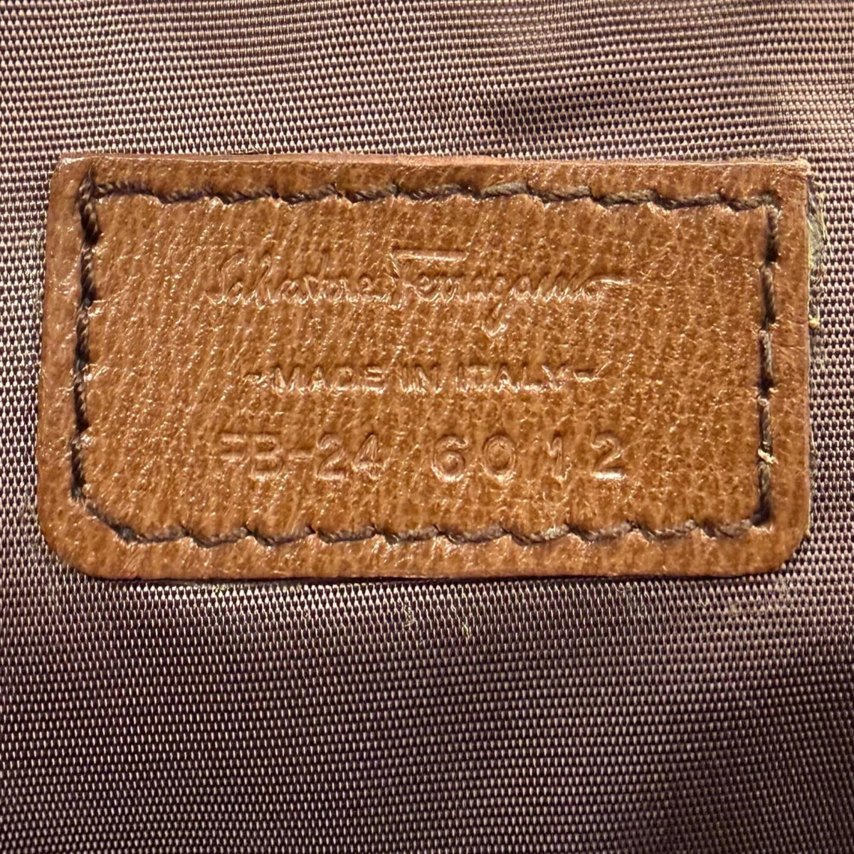 Salvatore Ferragamo Brown Leather Briefcase (Pre-Owned)