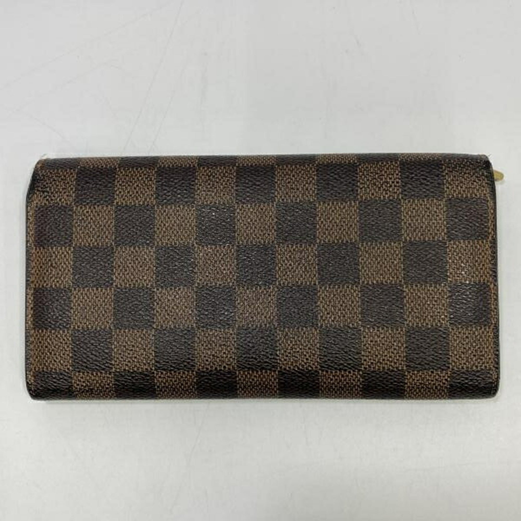 Louis Vuitton Damier Blue Brown Damier Canvas Bill Wallet (Bi-Fold) (Pre-Owned)