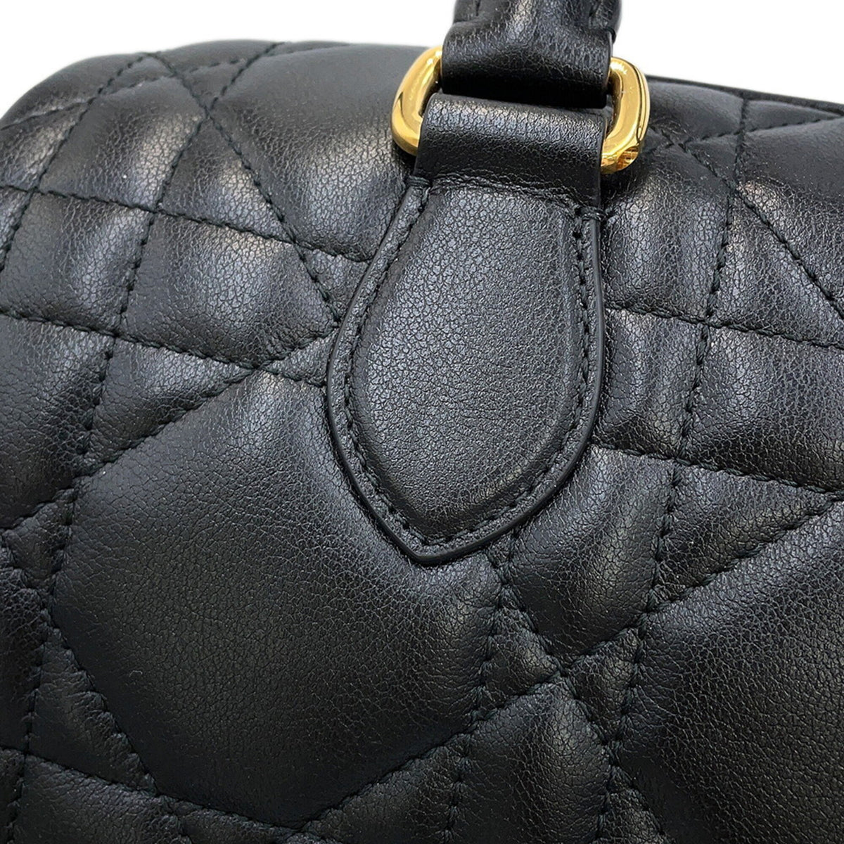 Christian Dior Black Leather Handbag (Pre-Owned)