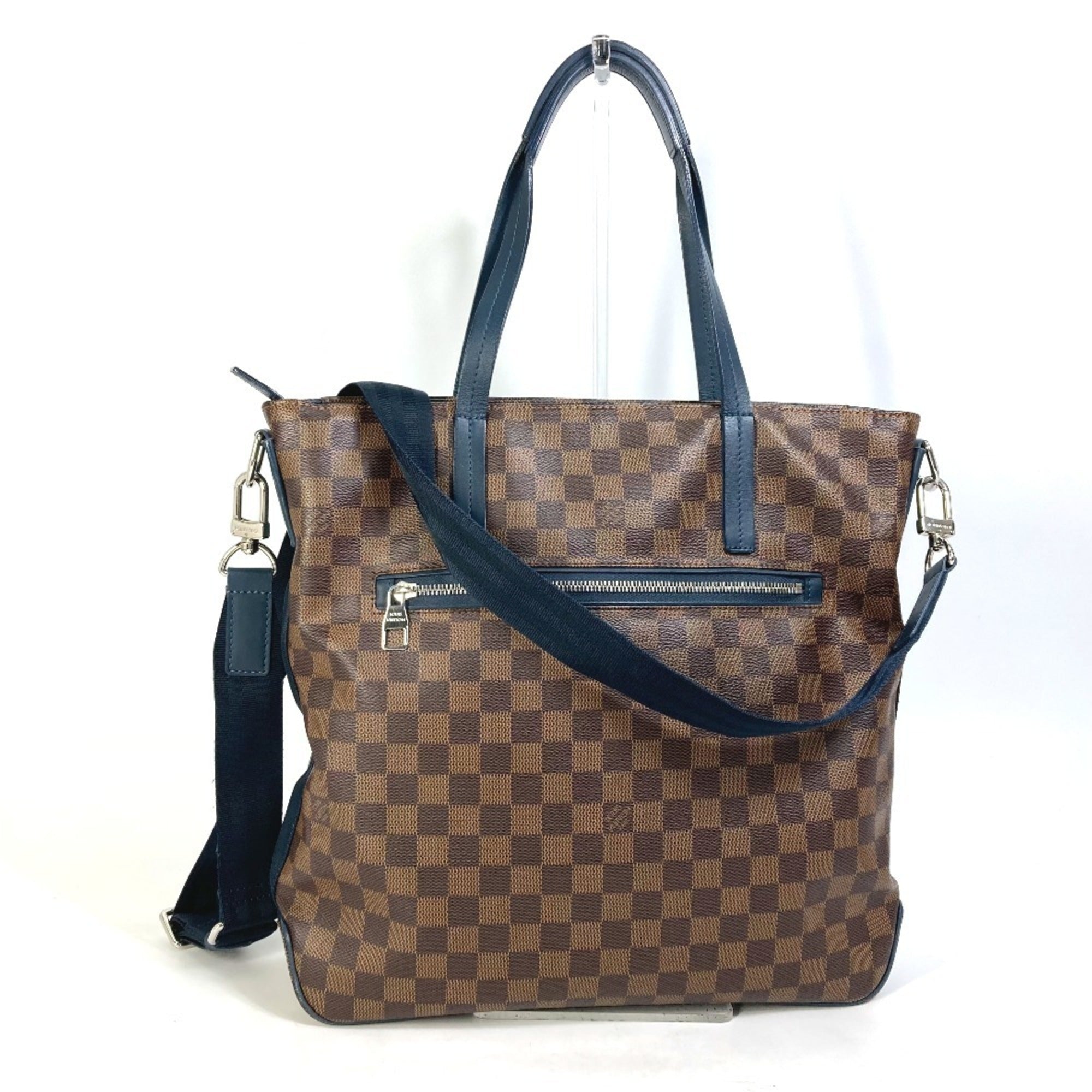 Louis Vuitton Damier Brown Ebene Damier Canvas Shoulder Bag Tote Bag (Pre-Owned)