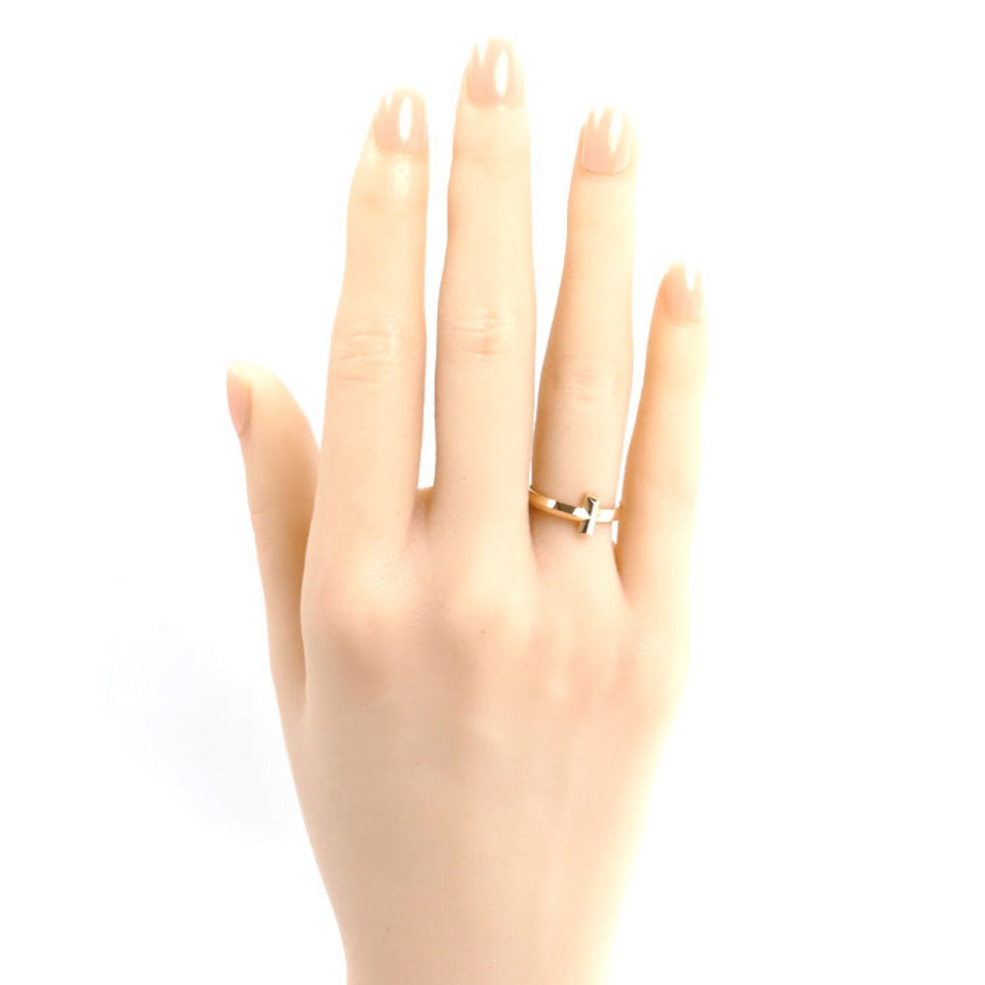Tiffany Pink Gold (18K) Band Ring (Pre-Owned)