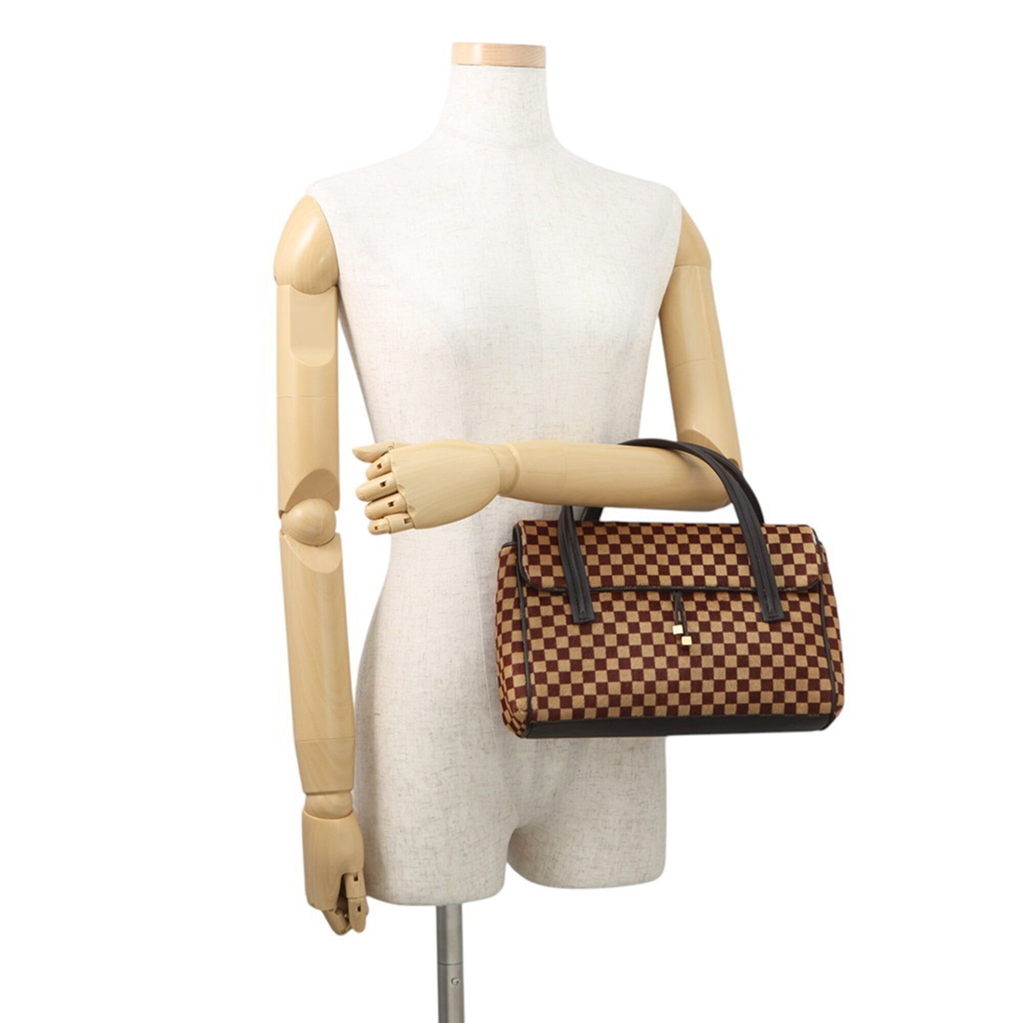 Louis Vuitton Damier Sauvage Red Color Handbag (Pre-Owned)