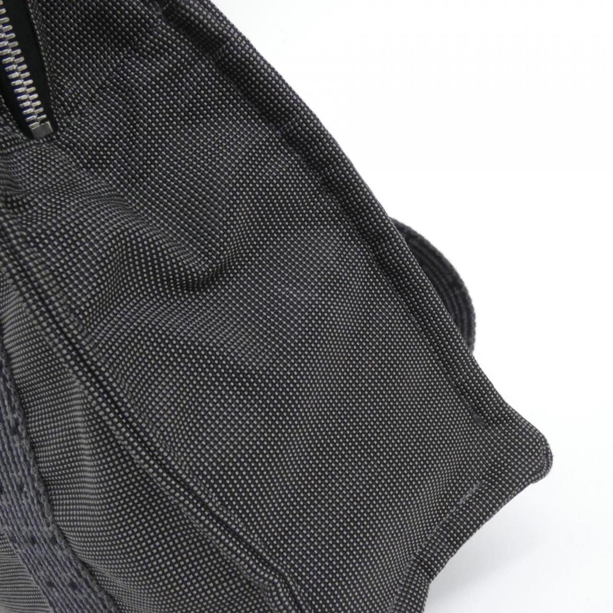 Hermes Black Canvas Backpack (Pre-Owned)