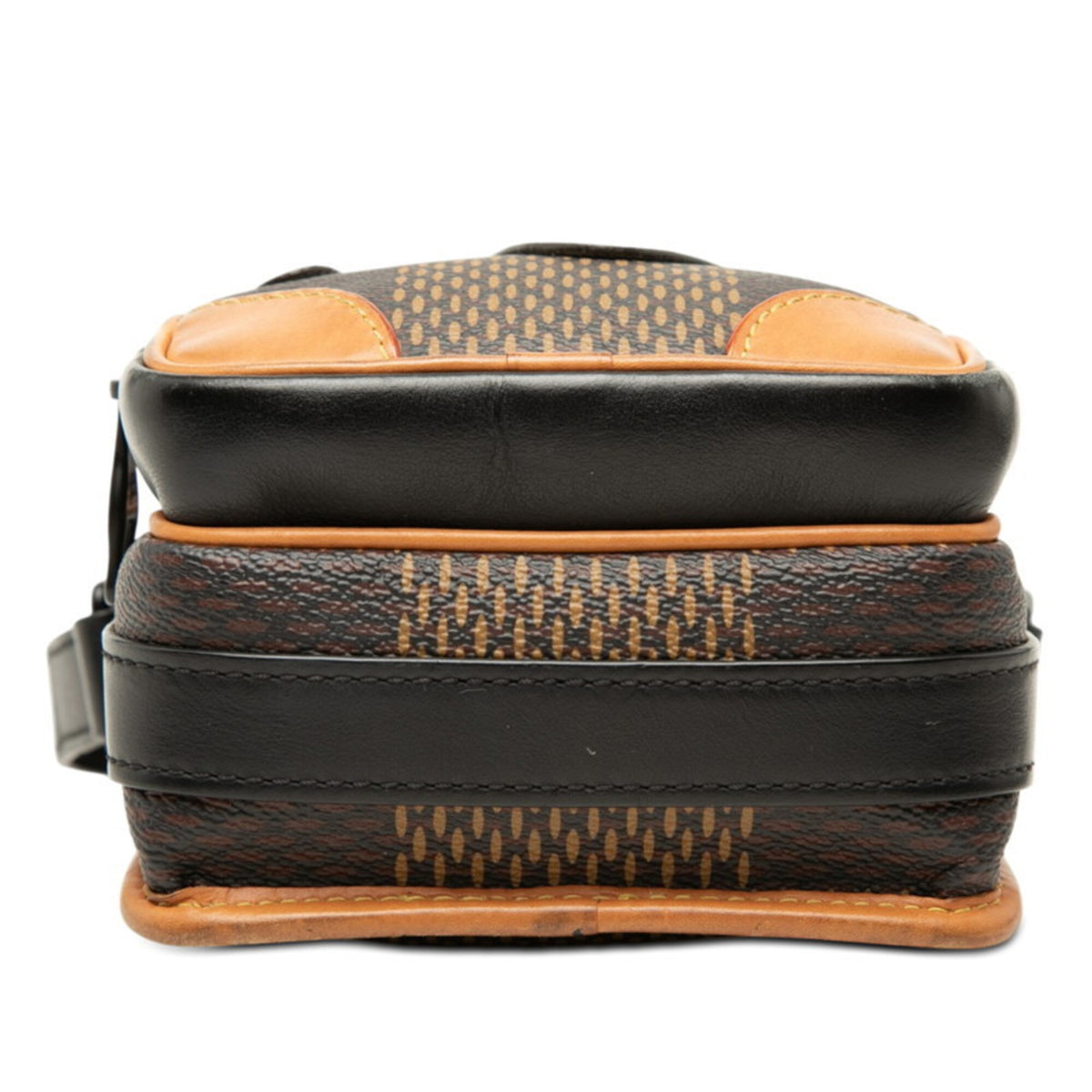 Louis Vuitton Brown Pvc Leather Shoulder Bag (Pre-Owned)