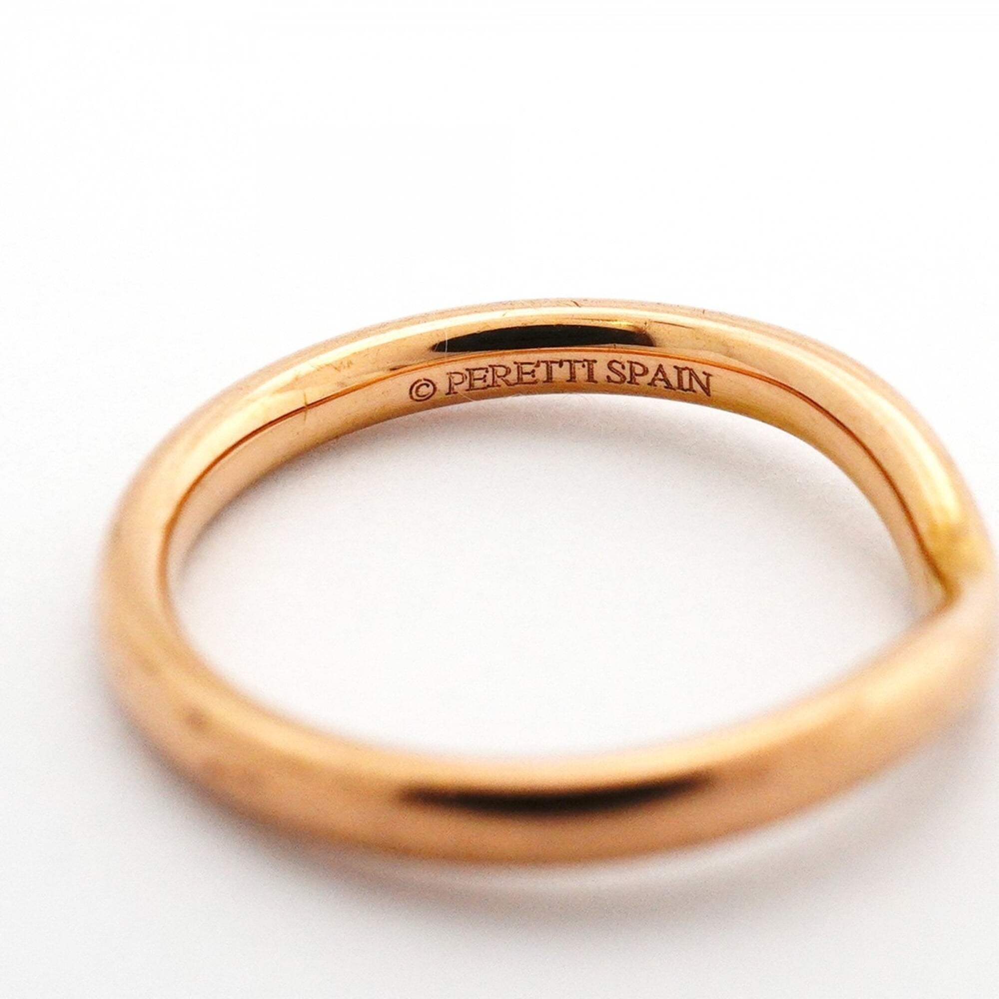 Tiffany Pink Gold (18K) Band Ring (Pre-Owned)