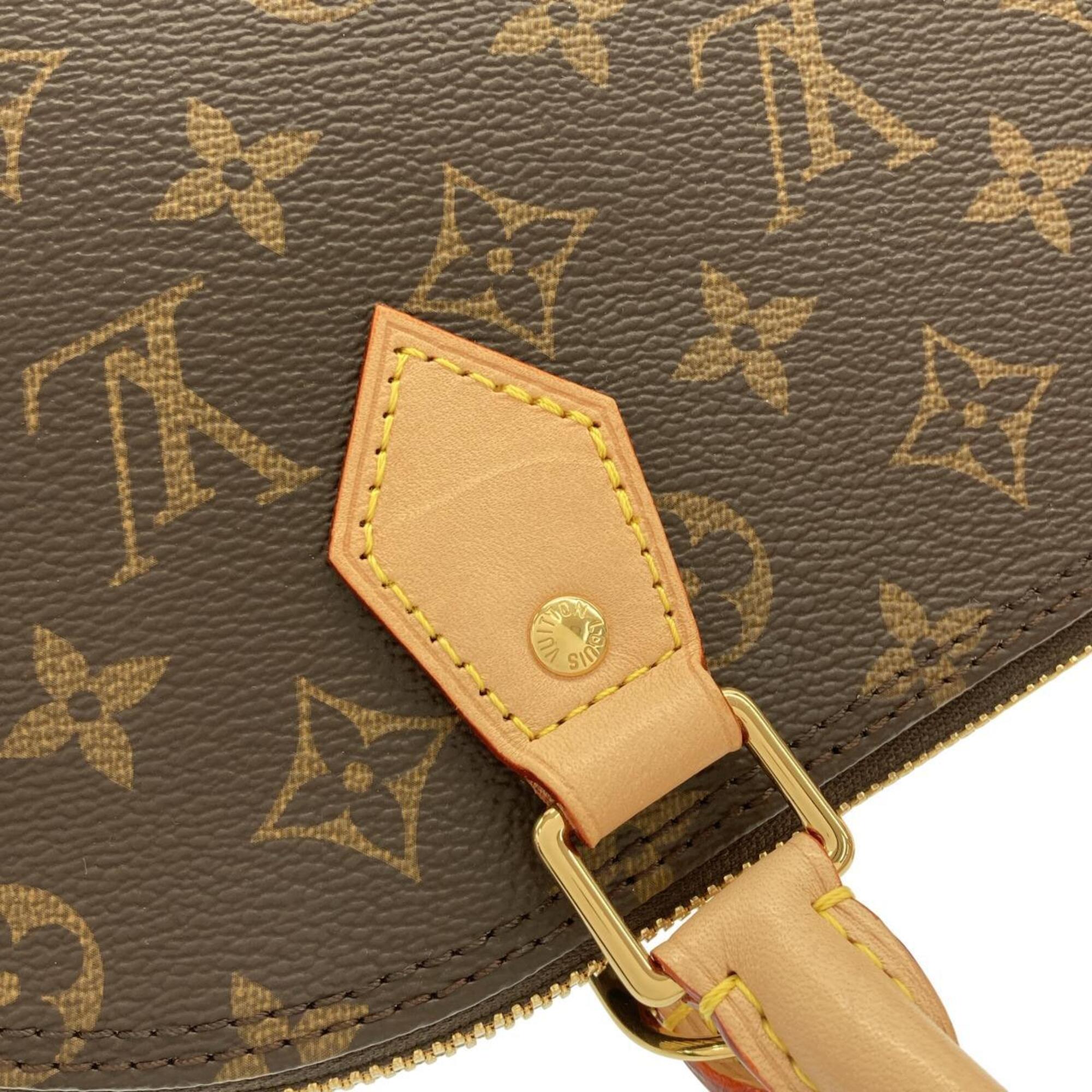 Louis Vuitton Marron Coated Canvas Handbag (Pre-Owned)