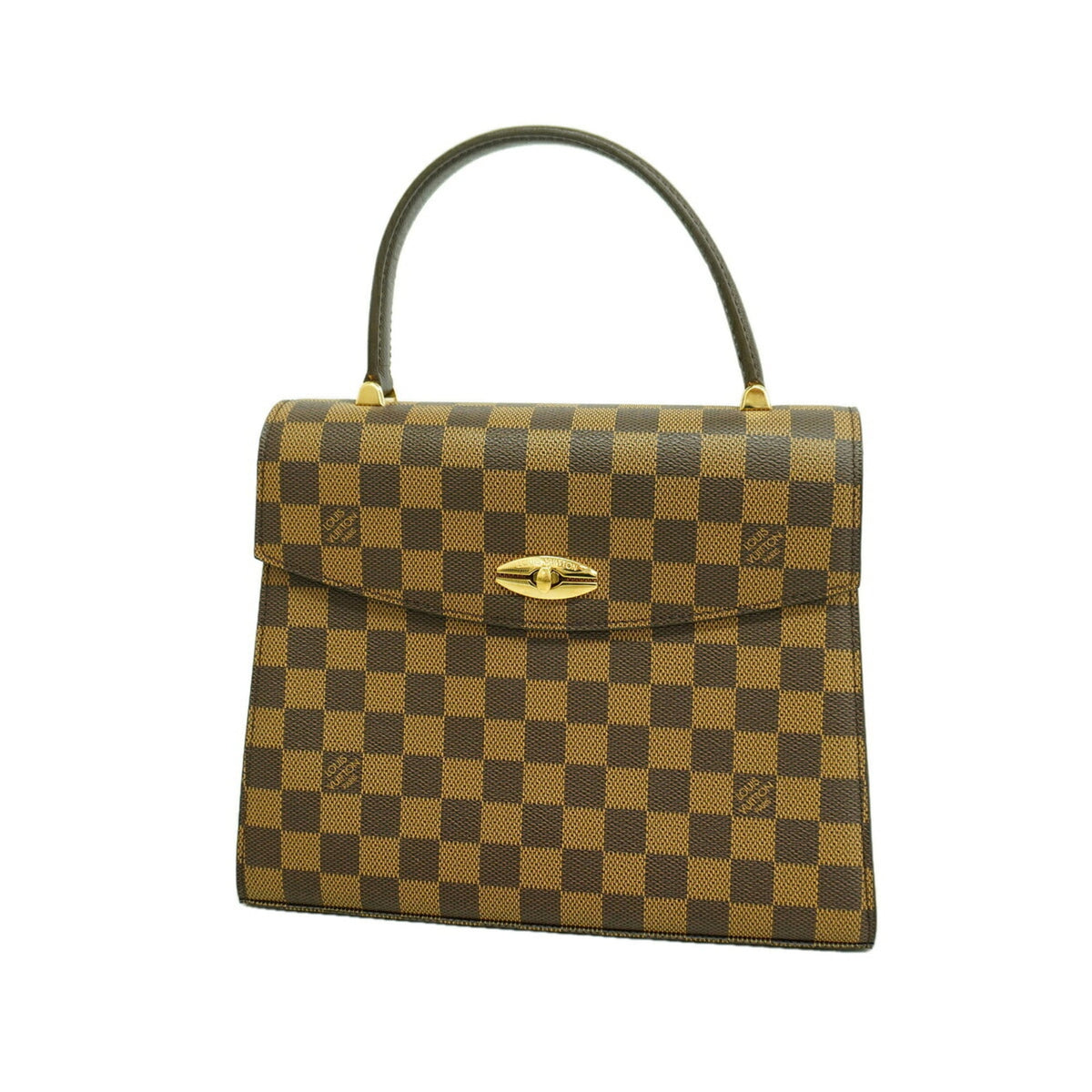 Louis Vuitton Ebene Handbag (Pre-Owned)