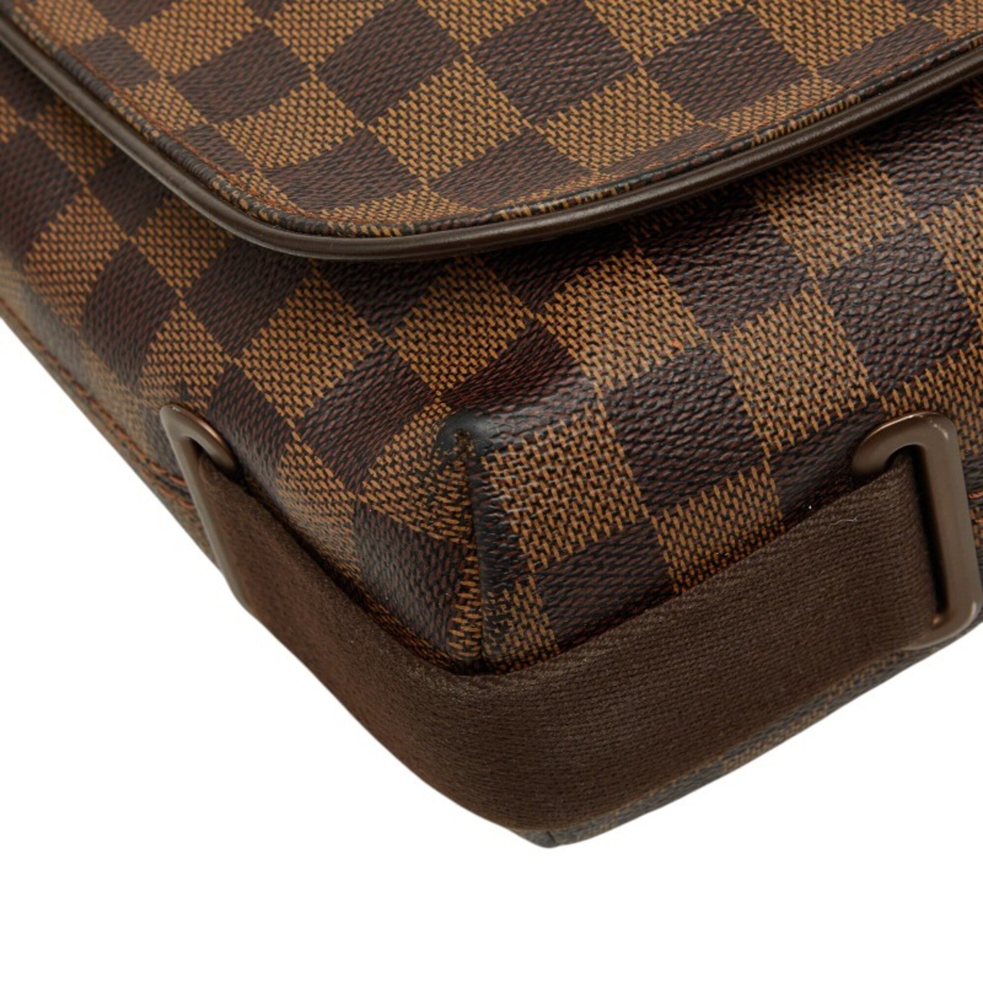 Louis Vuitton Brown Pvc Leather Shoulder Bag (Pre-Owned)