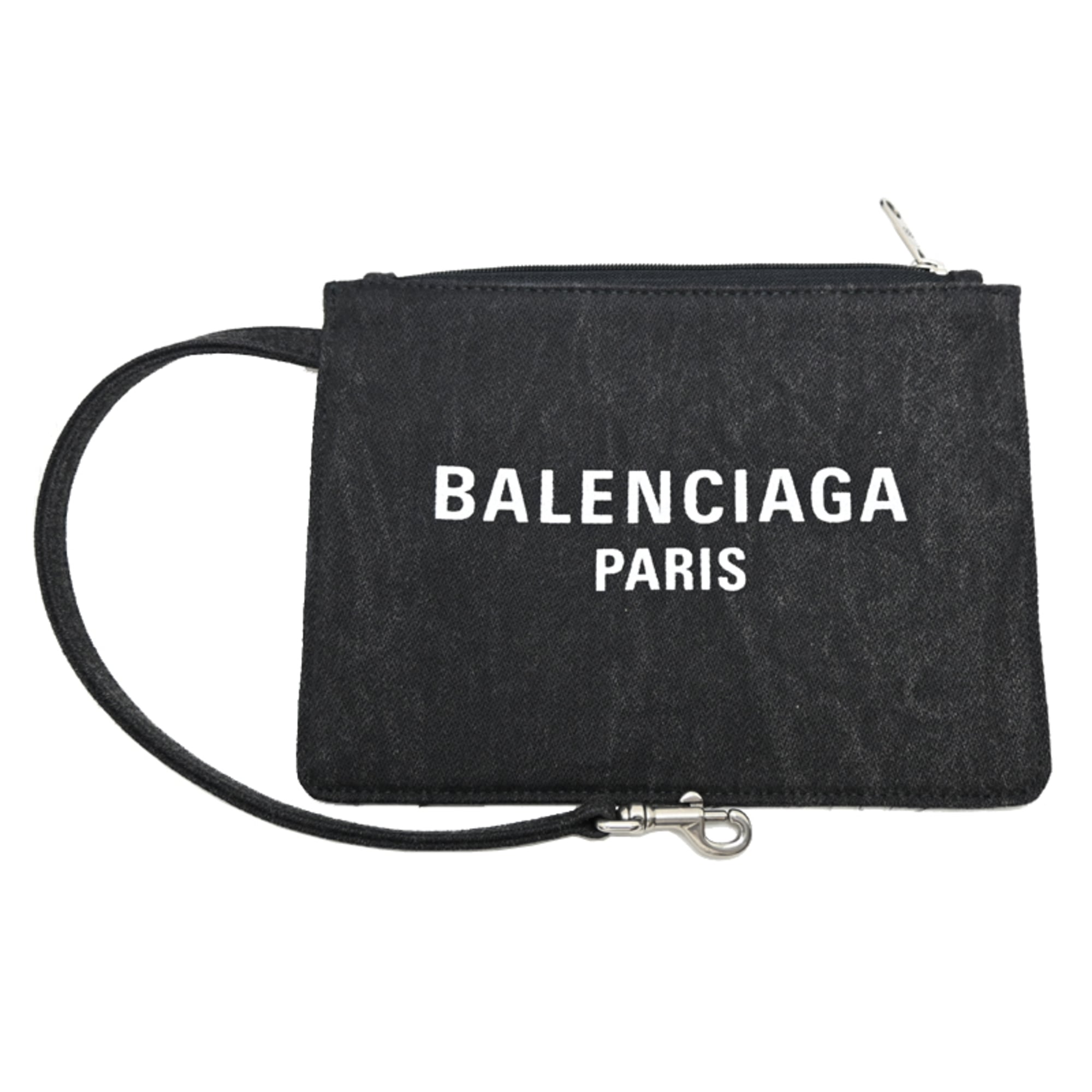 Balenciaga Black Denim Tote Bag (Pre-Owned)