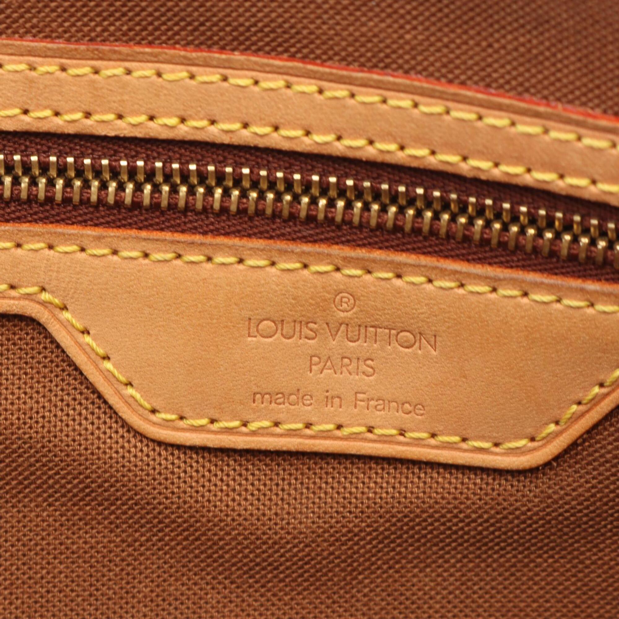 Louis Vuitton Brown Monogram Monogram Leather Handbag Tote Bag (Pre-Owned)