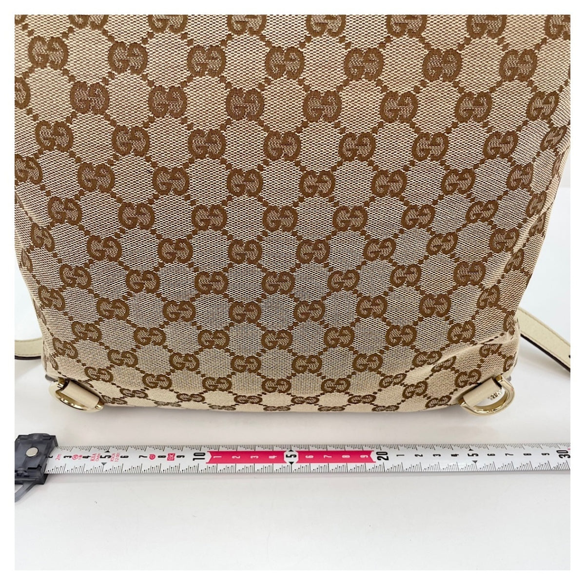 Gucci Abbey Beige Shoulder Bag (Pre-Owned)