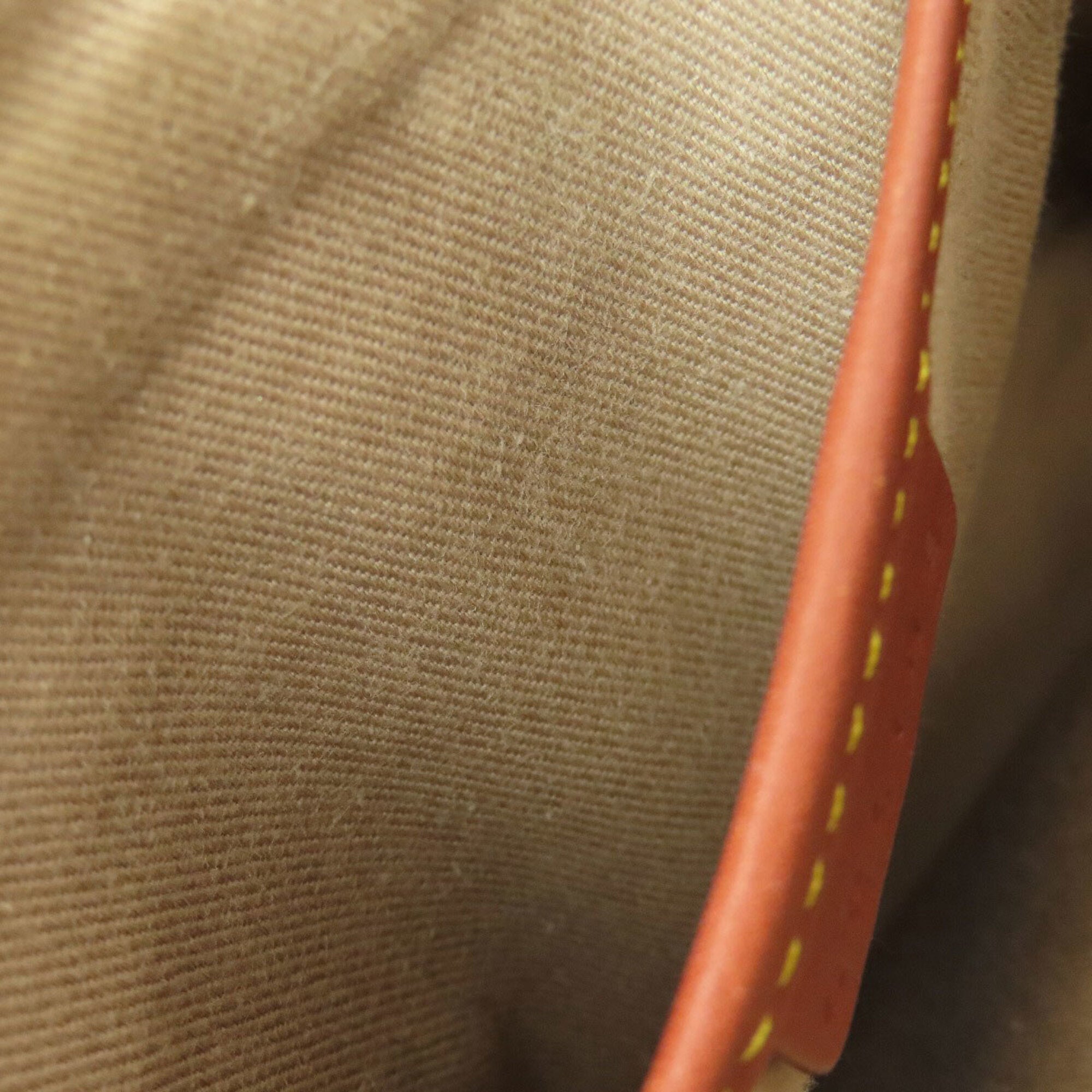 Celine Beige Brown Canvas Handbag (Pre-Owned)