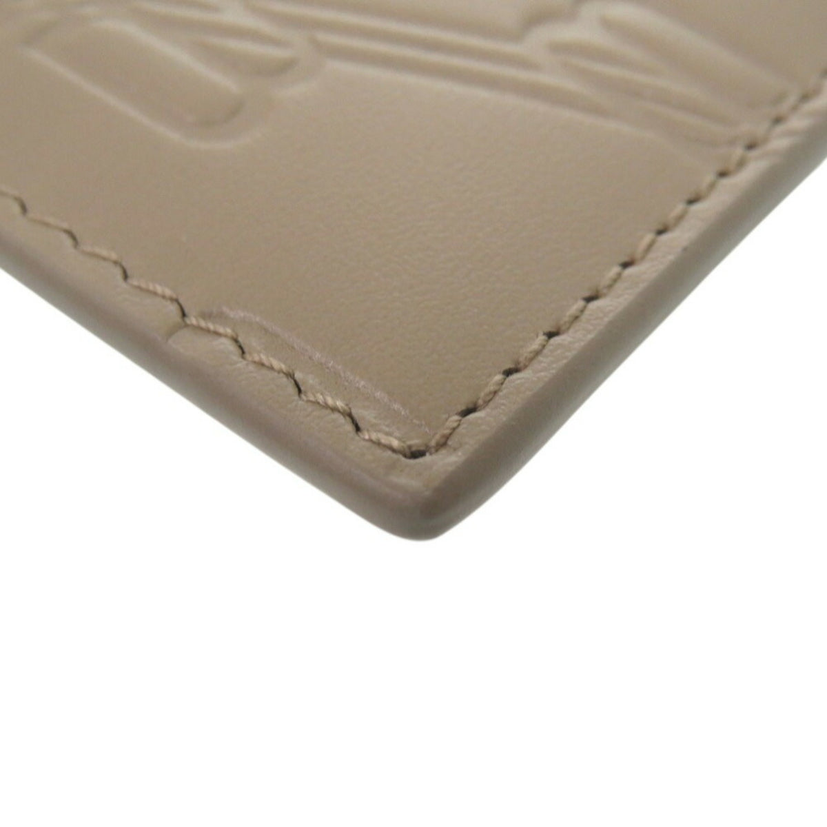 Balenciaga Beige Leather Coin Purse/Coin Case (Pre-Owned)