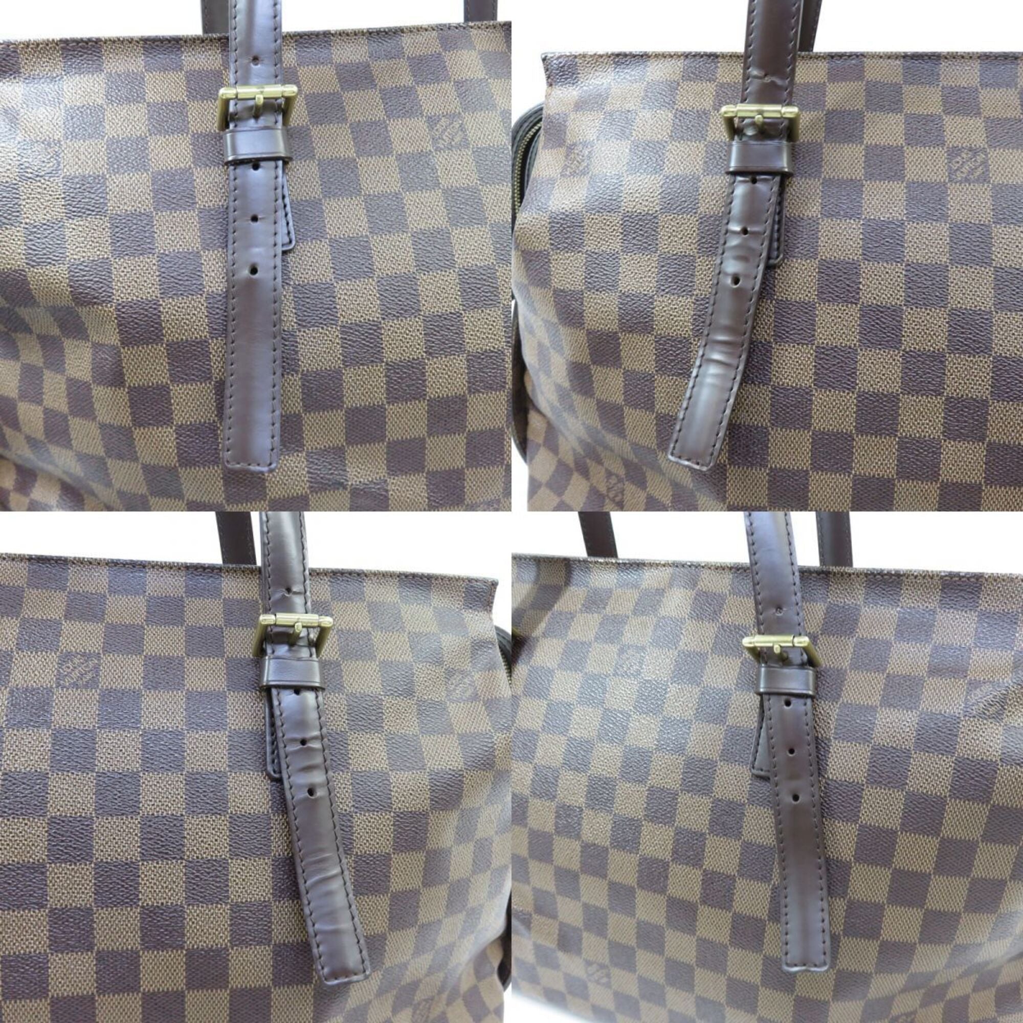 Louis Vuitton Damier Canvas Ebene Galle Damier Canvas Shoulder Bag Tote Bag (Pre-Owned)