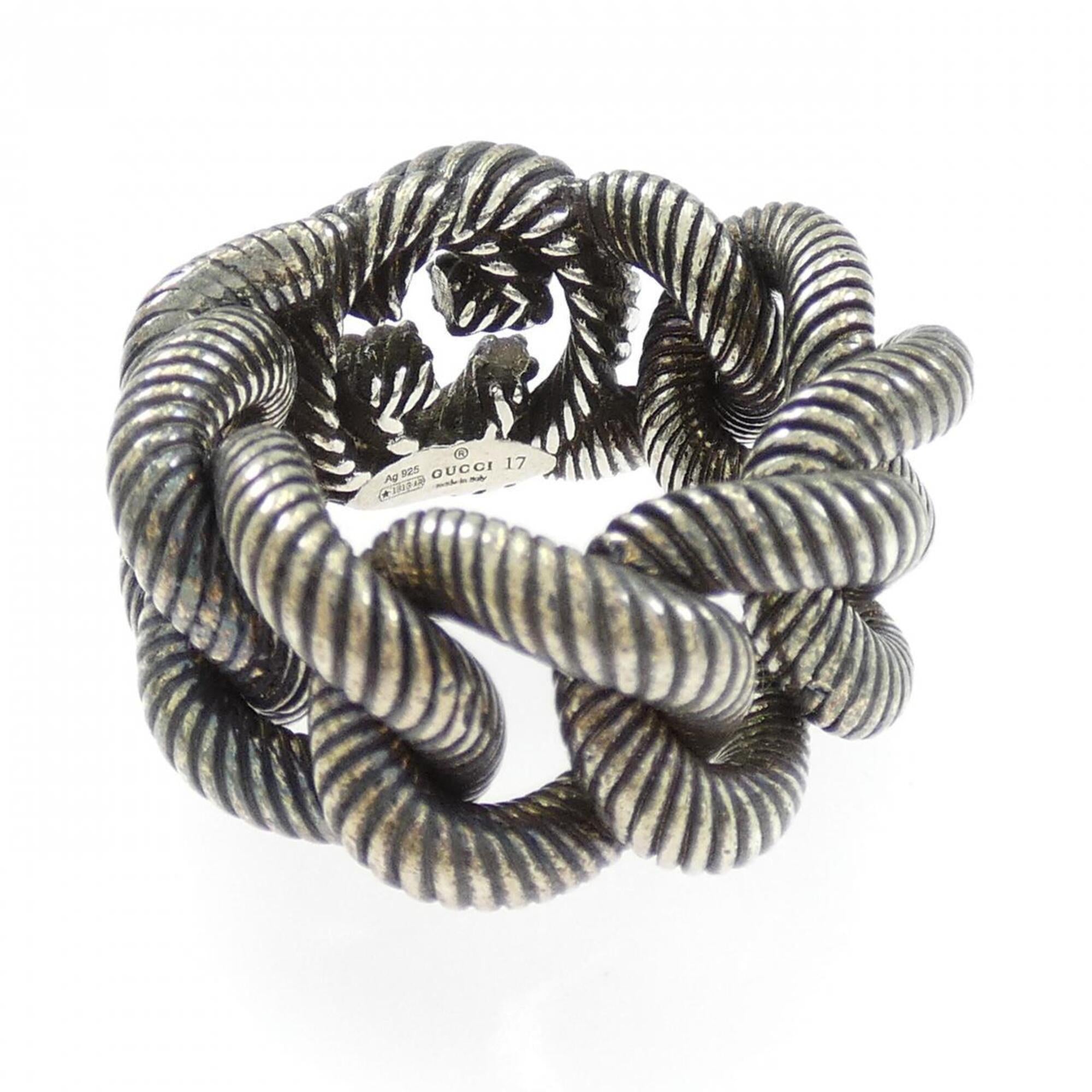 Gucci Silver 925 Band Ring (Pre-Owned)