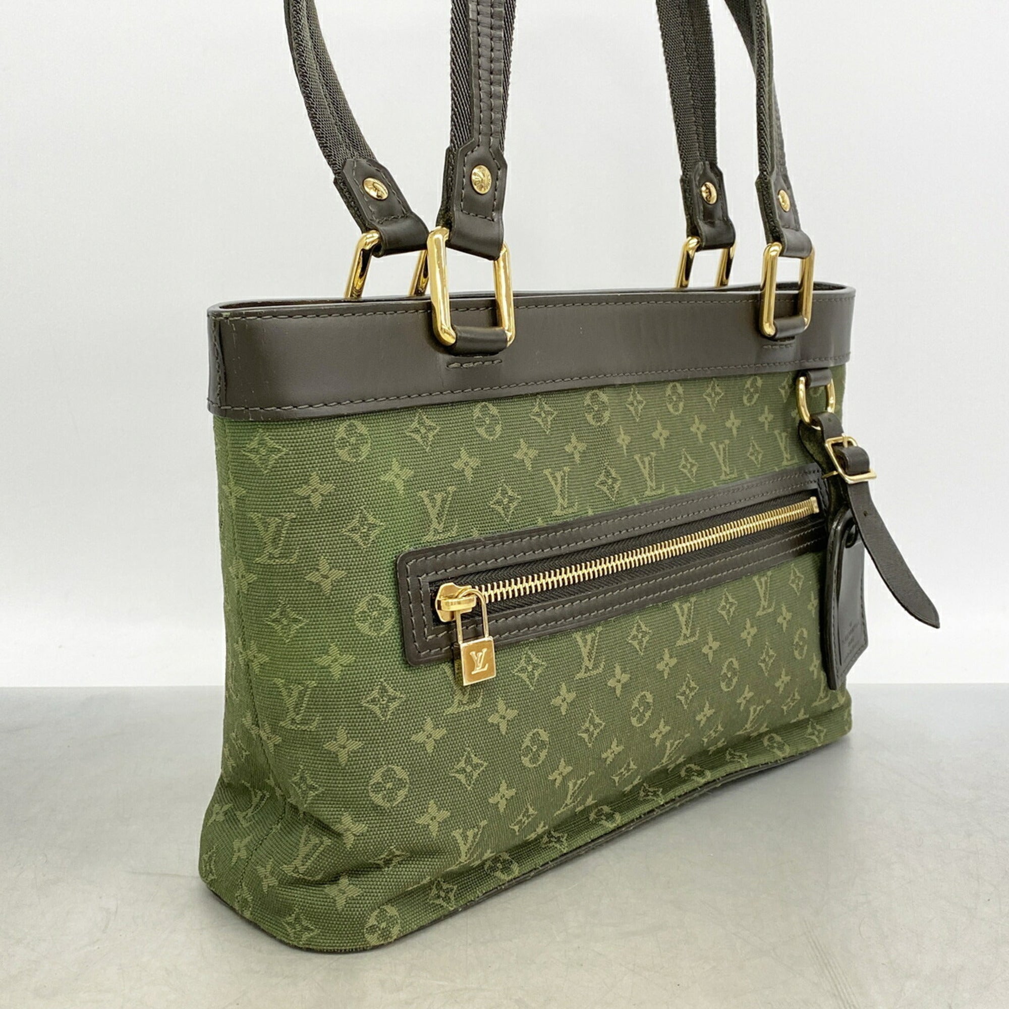 Louis Vuitton Tst Khaki Handbag (Pre-Owned)