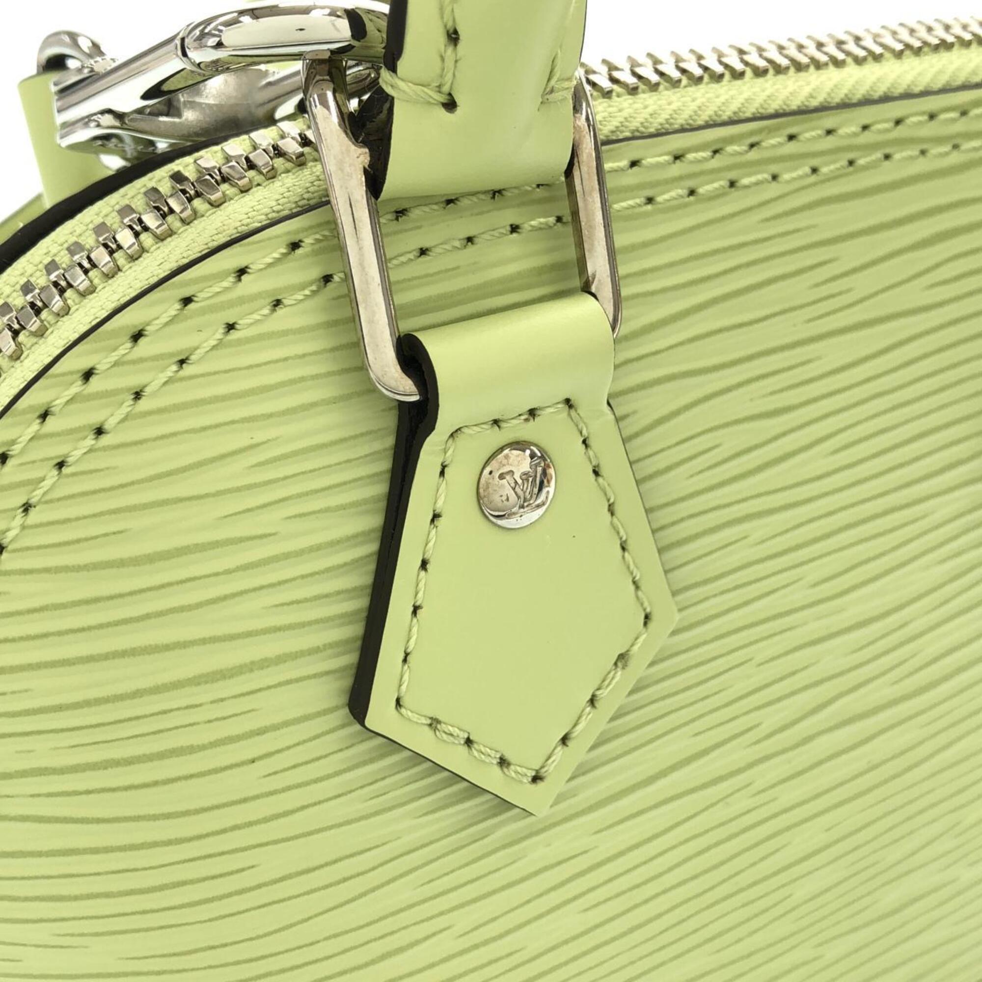 Louis Vuitton Green Leather Handbag (Pre-Owned)