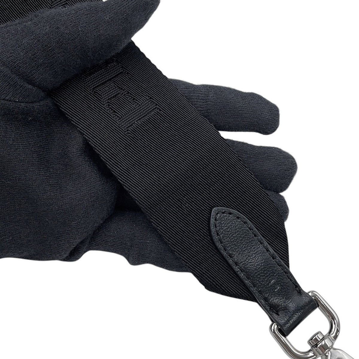 Prada Black Nylon Shoulder Bag (Pre-Owned)