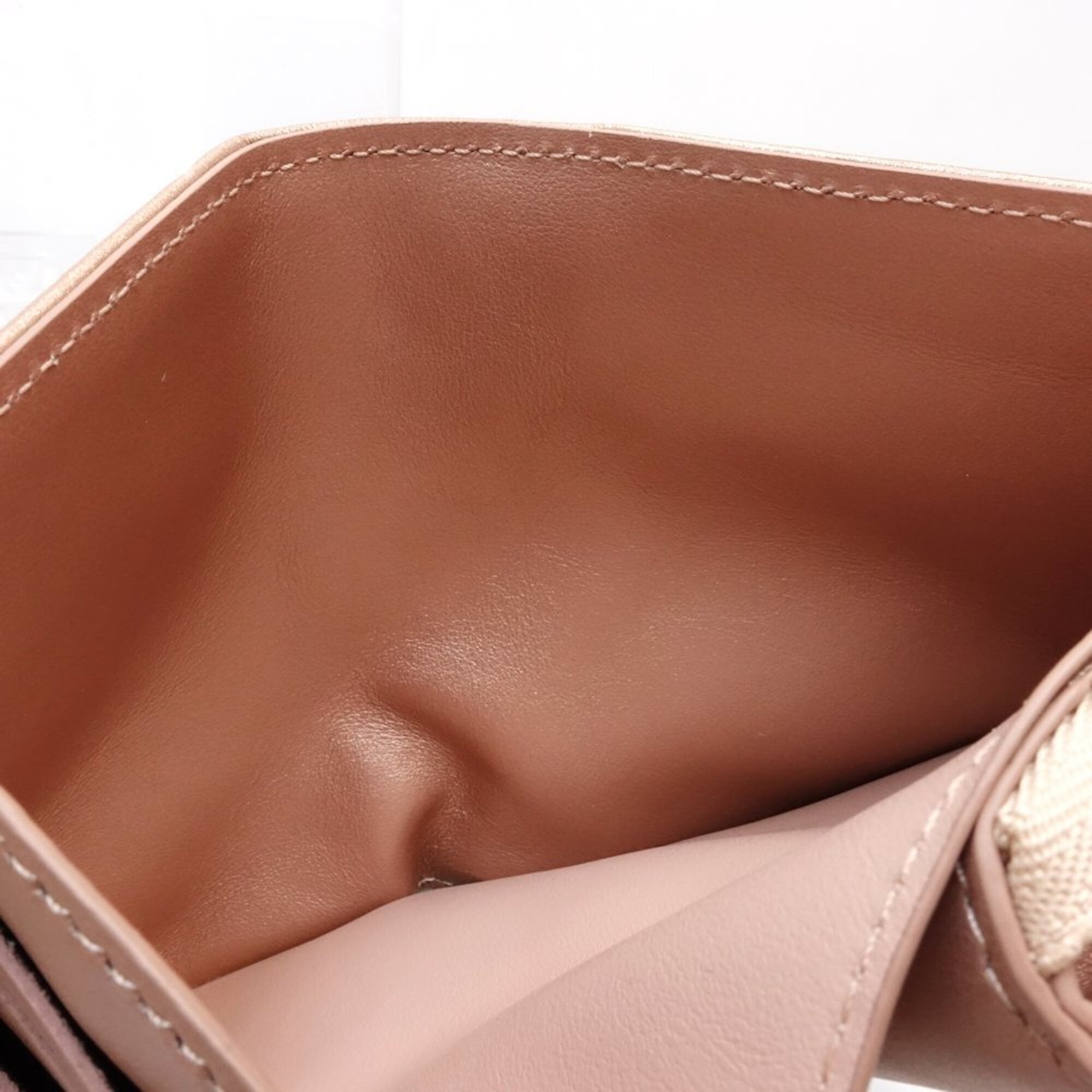 Louis Vuitton Rose Gold Leather Wallet (Bi-Fold) (Pre-Owned)