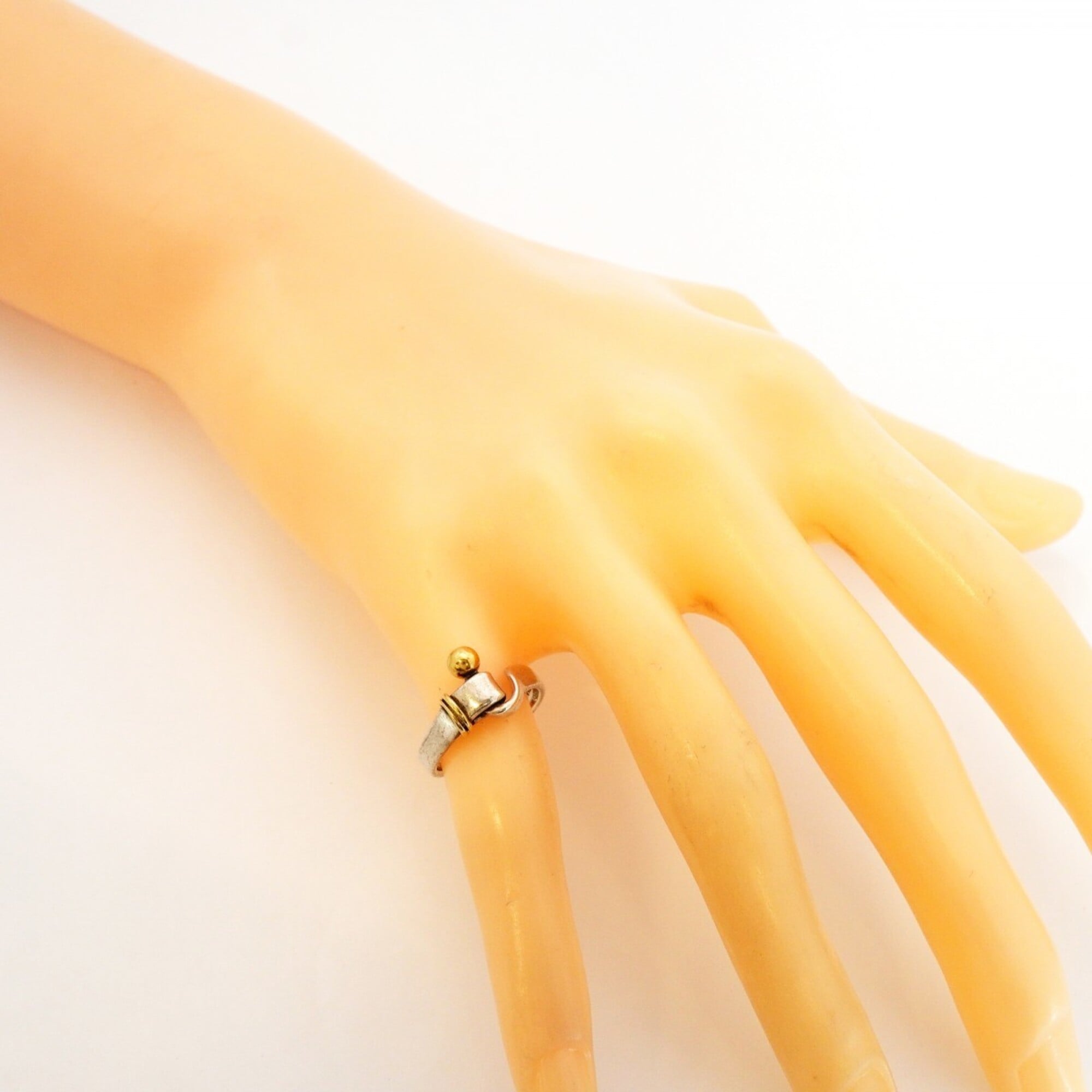 Tiffany Yellow Gold (18K) Silver 925 Band Ring (Pre-Owned)