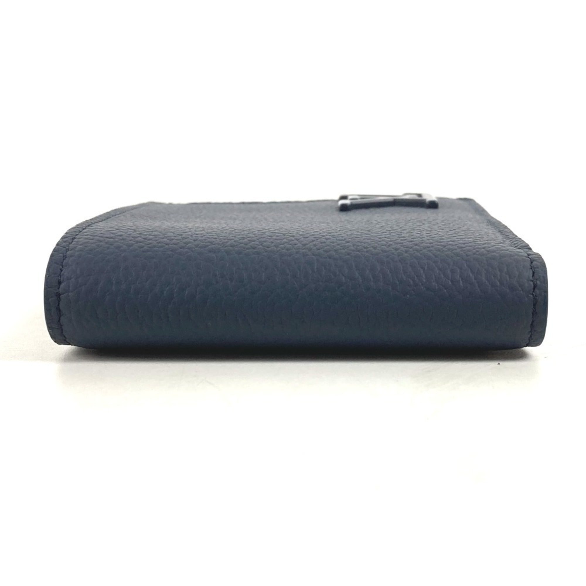 Louis Vuitton Navy Leather Wallet (Bi-Fold) (Pre-Owned)