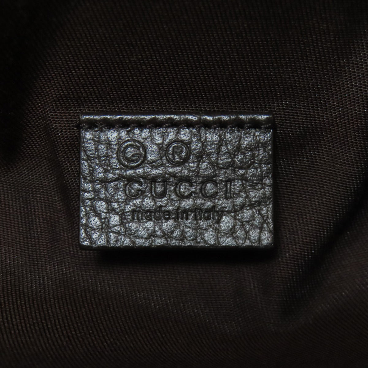 Gucci Brown Canvas Sling Bag (Pre-Owned)