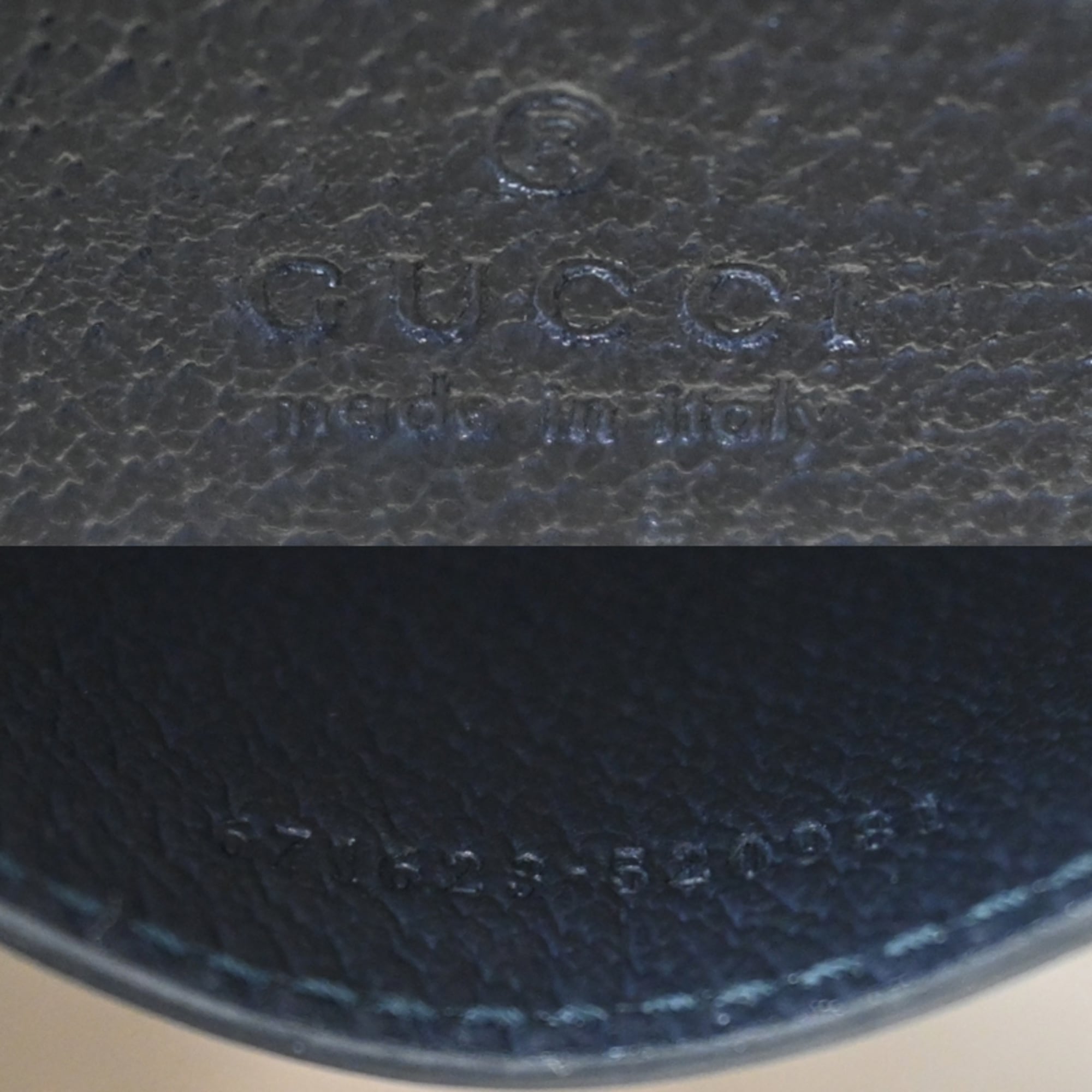 Gucci Beige Navy Gg Supreme Tote Bag (Pre-Owned)
