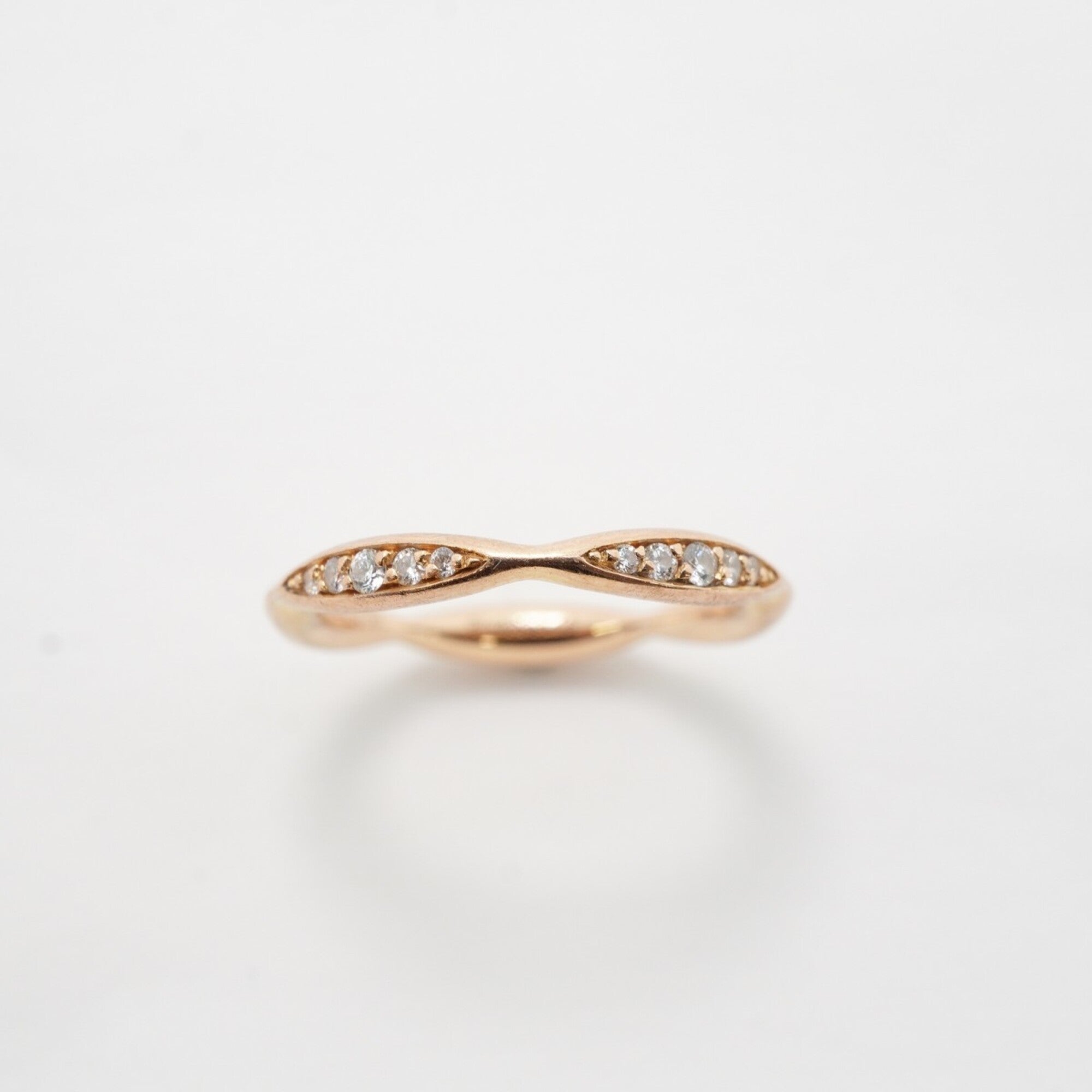 Chanel Pink Gold (18K) Band Ring (Pre-Owned)