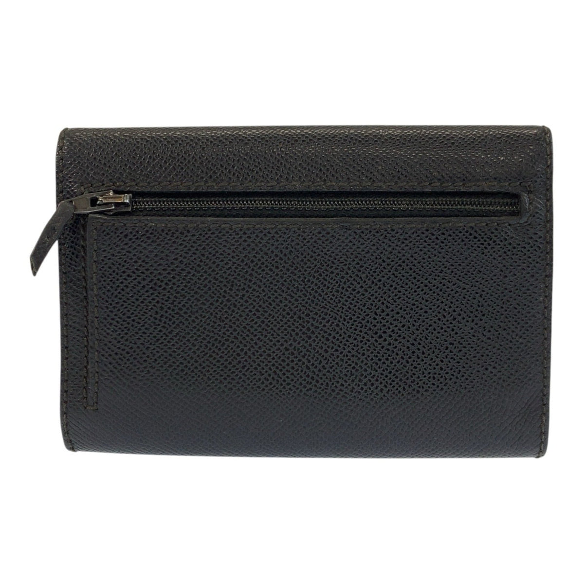 Chanel Black Leather Wallet (Bi-Fold) (Pre-Owned)
