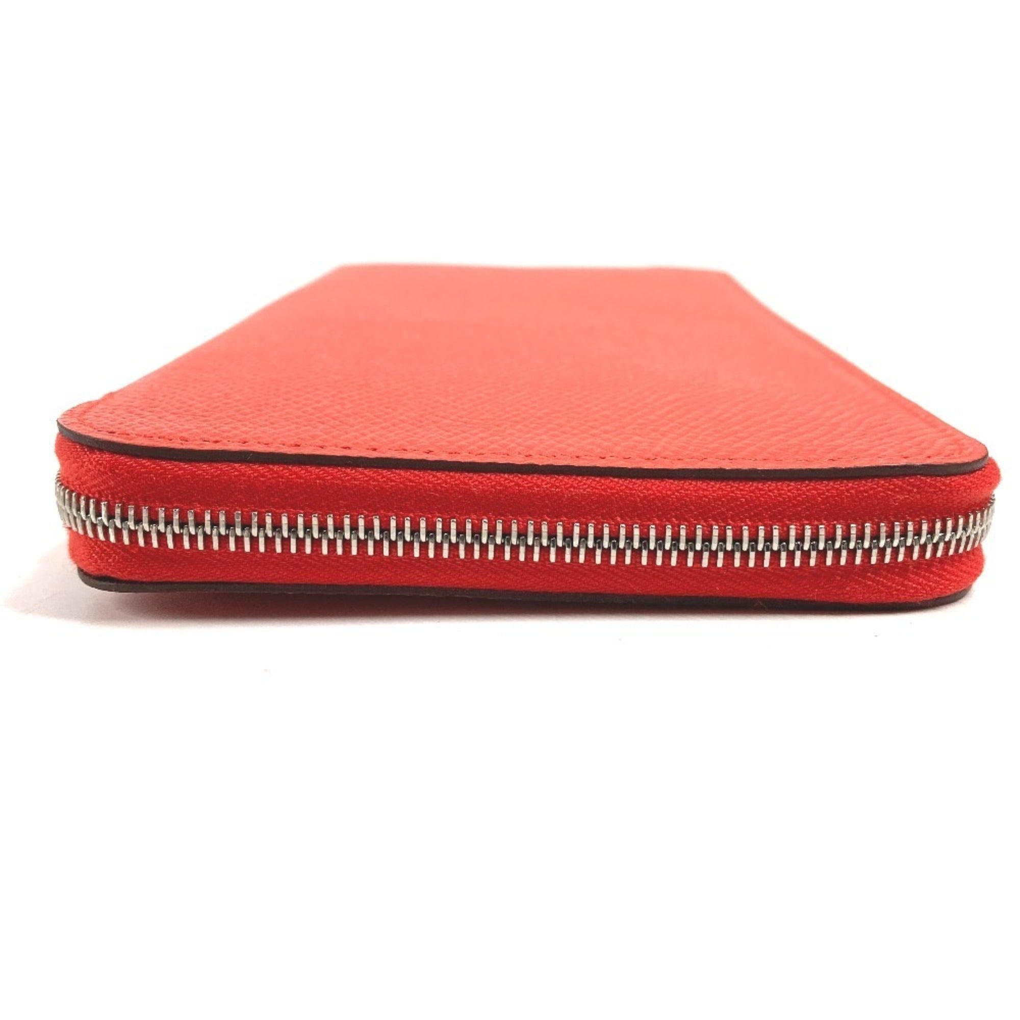 Hermes Capucine Orange Epsom Leather Long Wallet (Bi-Fold) (Pre-Owned)