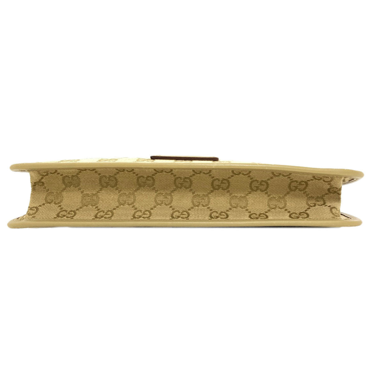 Gucci Beige Canvas Shoulder Bag (Pre-Owned)