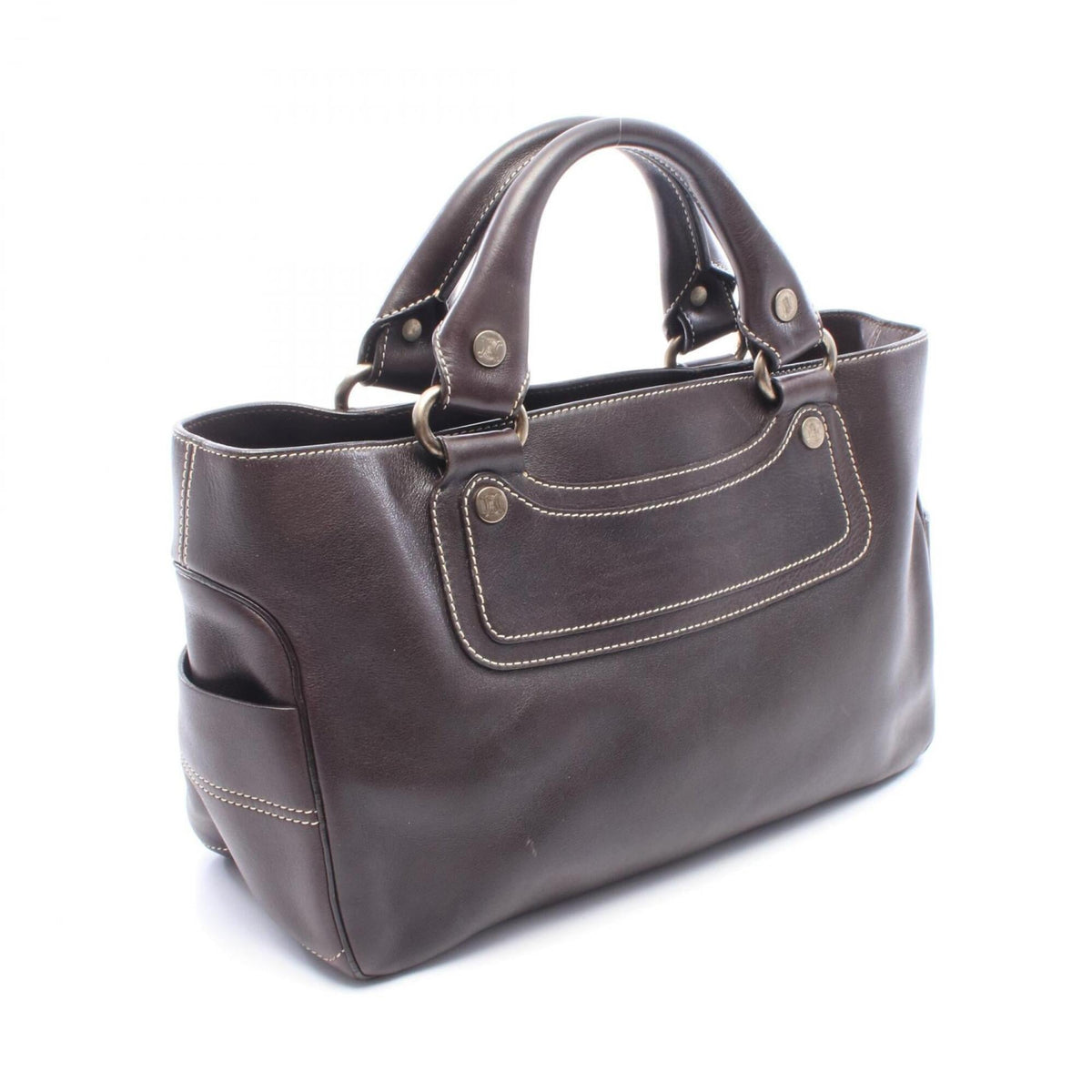 Celine Brown Leather Handbag (Pre-Owned)