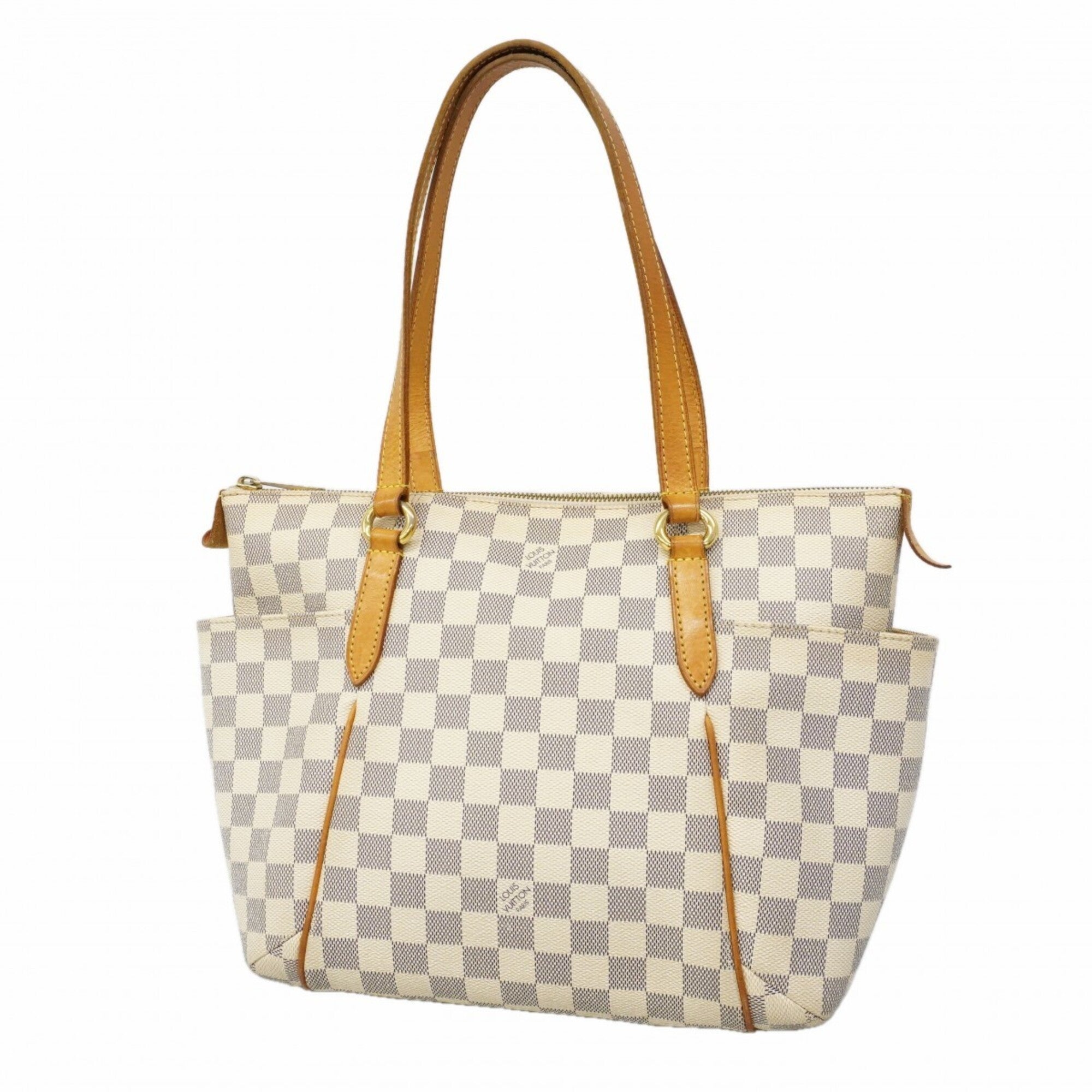 Louis Vuitton White Tote Bag (Pre-Owned)