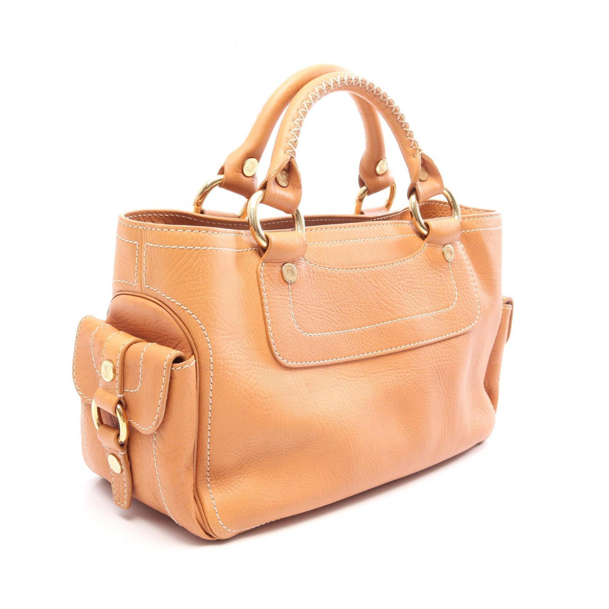 Celine Beige Leather Handbag (Pre-Owned)