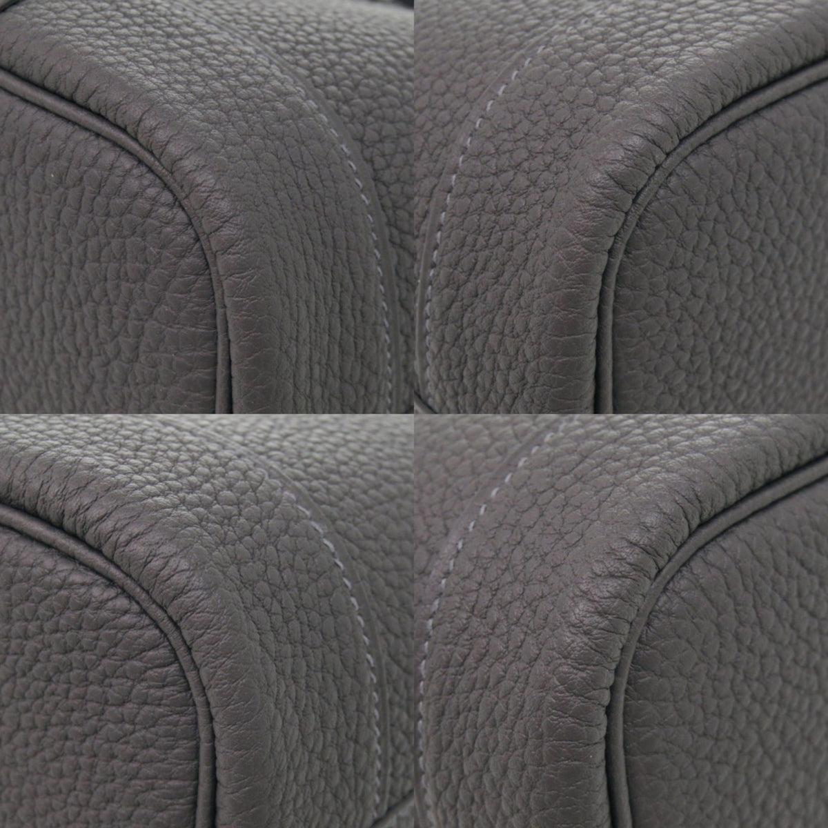 Hermes Ardoise Negonda Leather Handbag (Pre-Owned)