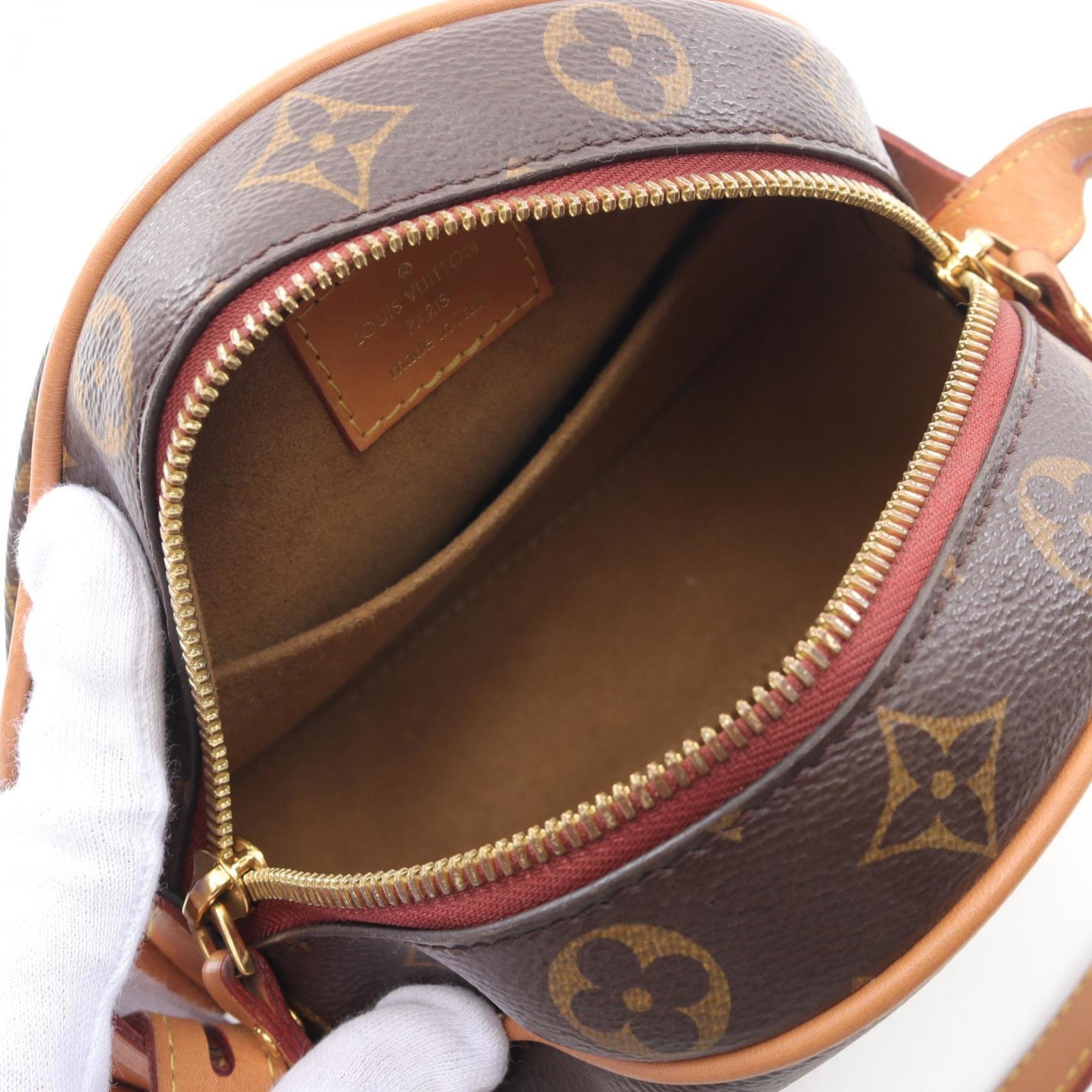 Louis Vuitton Brown Monogram Coated Canvas Shoulder Bag (Pre-Owned)