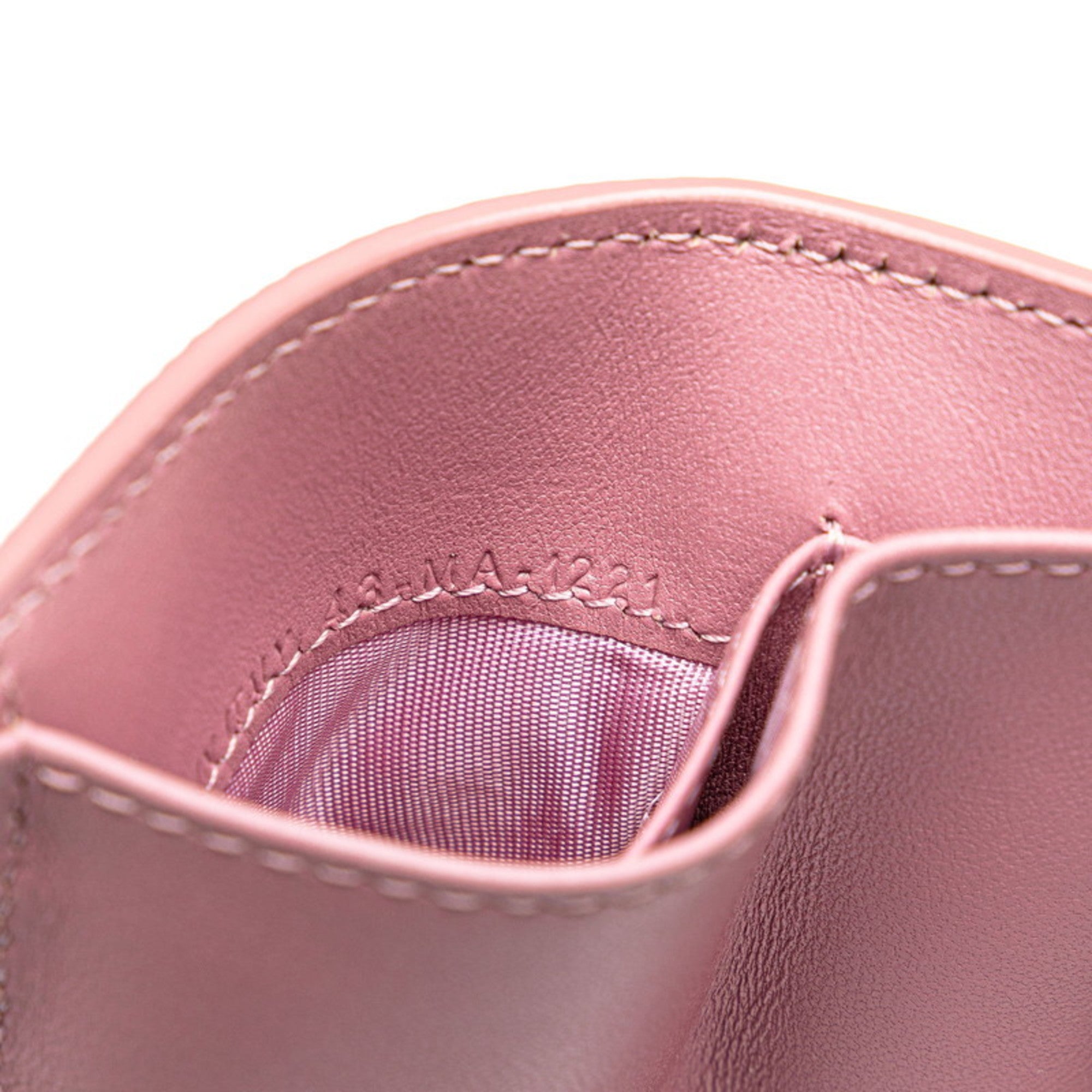 Christian Dior Pink Leather Wallet (Bi-Fold) (Pre-Owned)