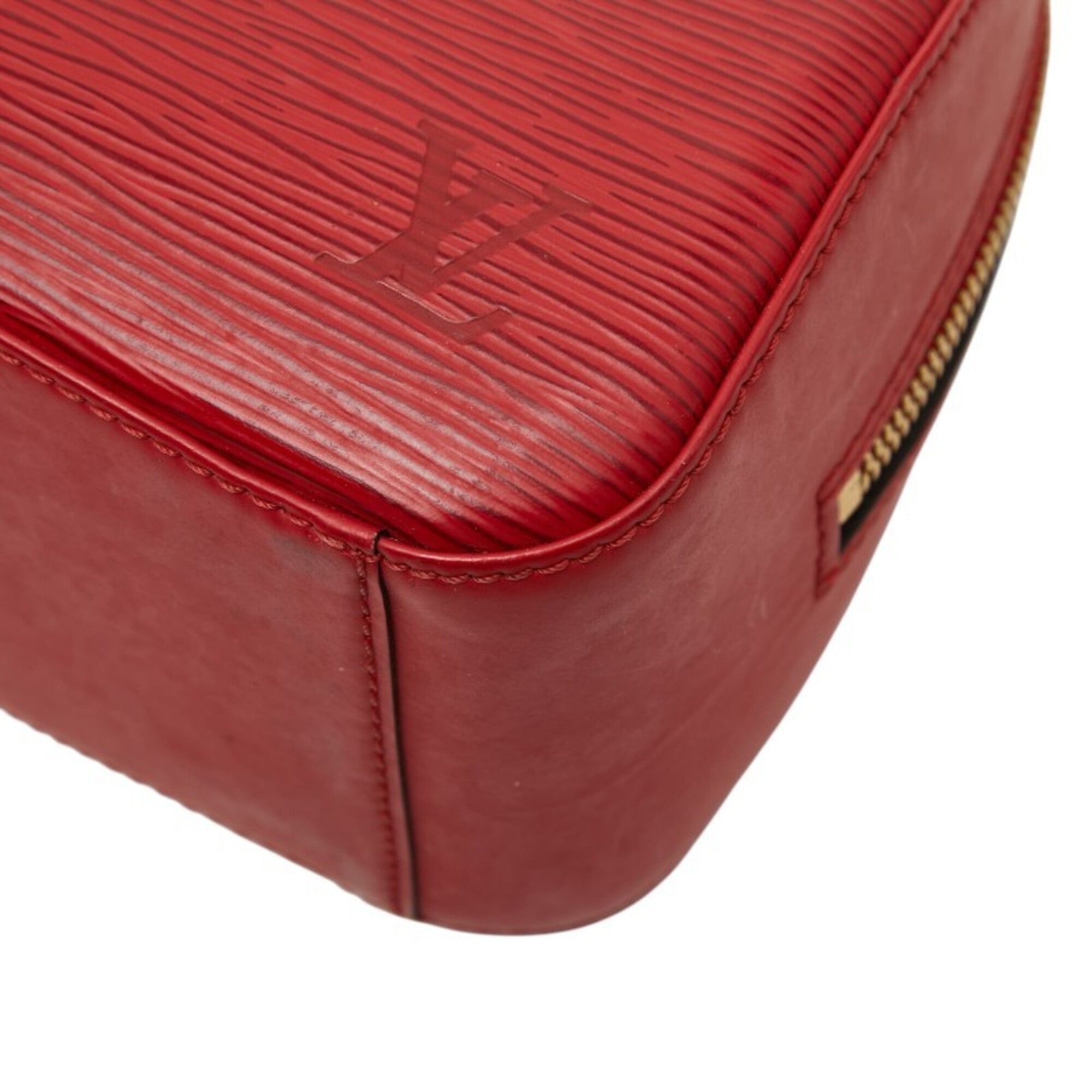 Louis Vuitton Epi Castilian Red Leather Handbag (Pre-Owned)