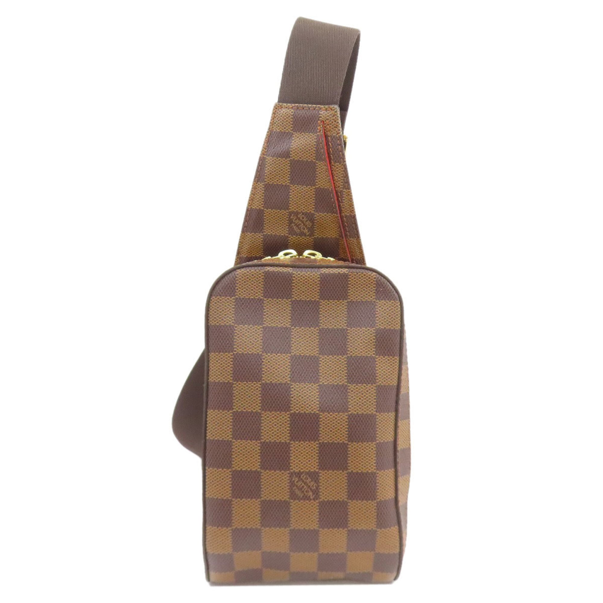 Louis Vuitton Damier Canvas Ebene Damier Canvas Sling Bag (Pre-Owned)