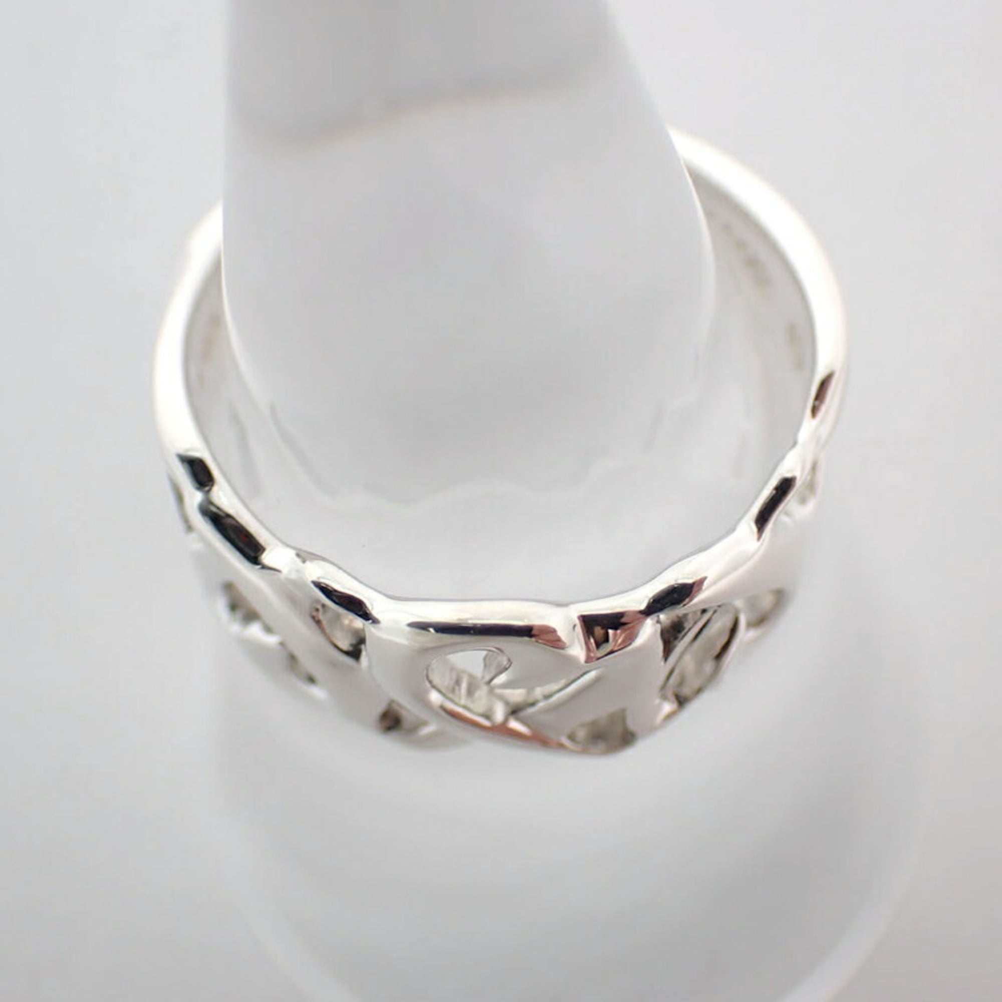 Tiffany Sterling Silver 925 Band Ring (Pre-Owned)