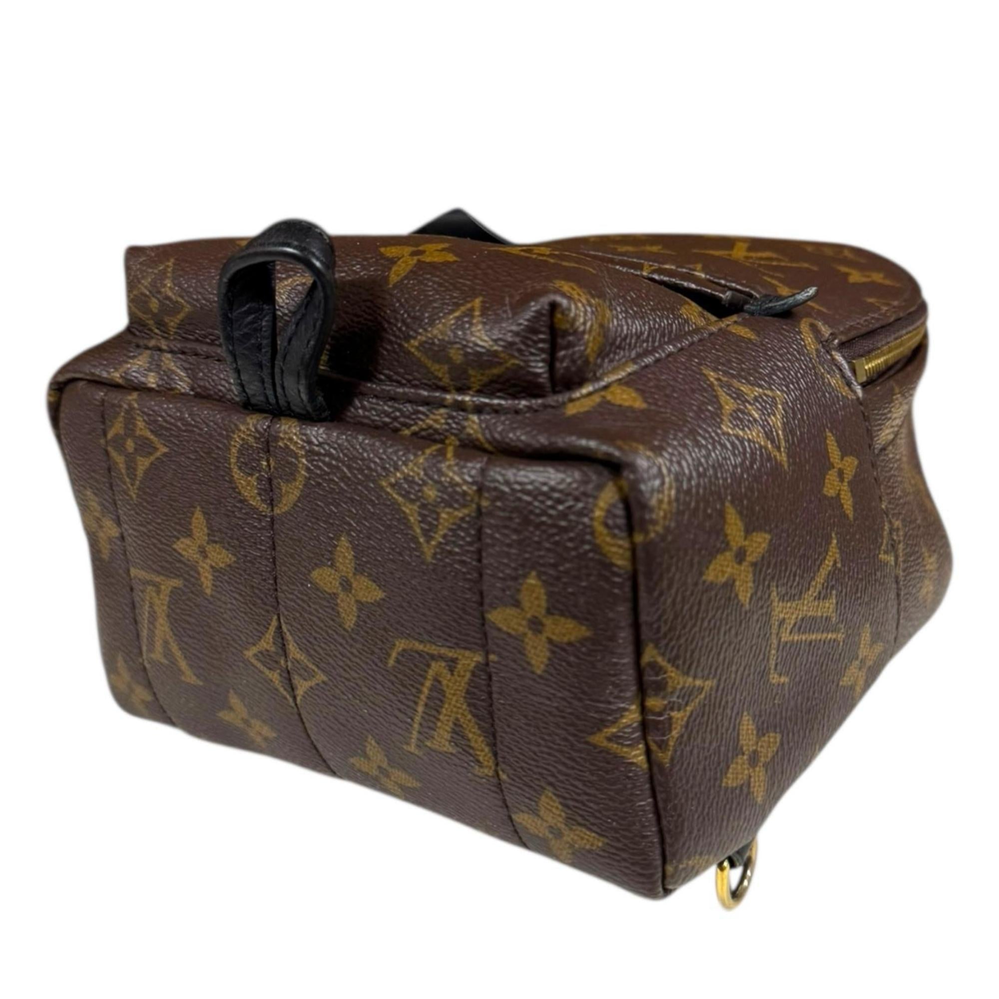 Louis Vuitton Brown Monogram Canvas Backpack (Pre-Owned)