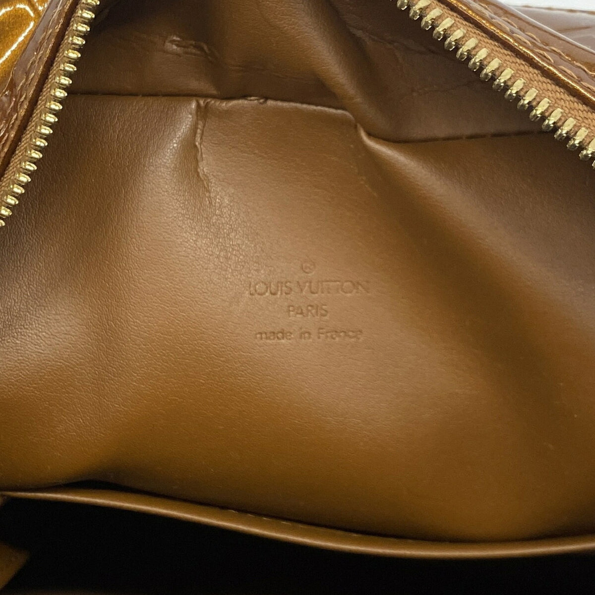 Louis Vuitton Bronze Handbag (Pre-Owned)