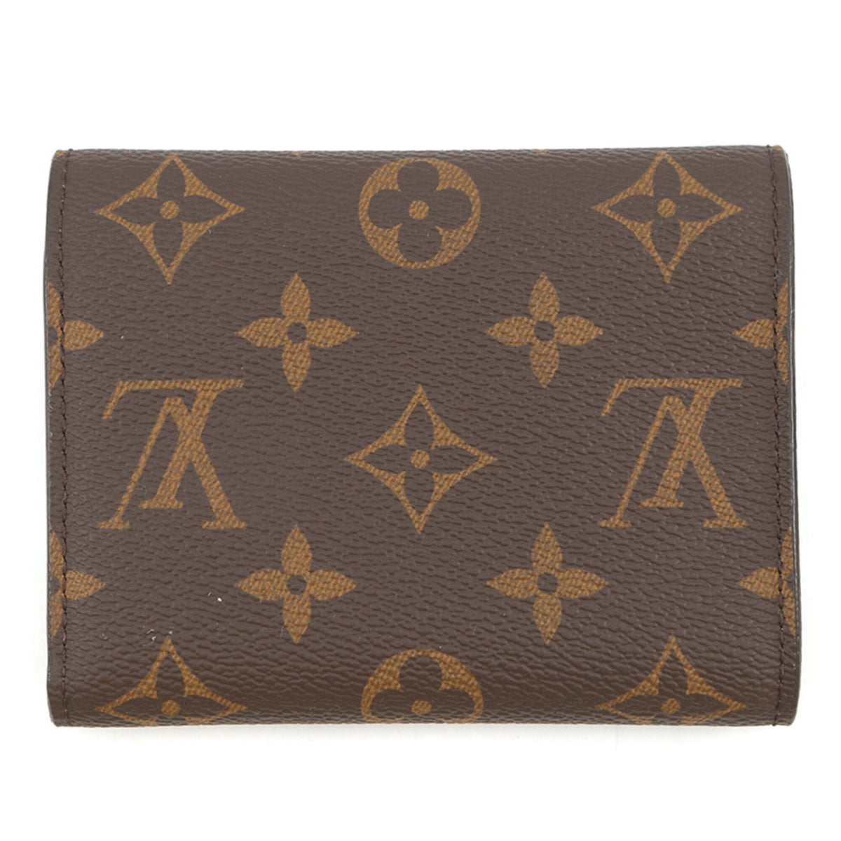 Louis Vuitton Monogram Brown Monogram Wallet (Tri-Fold) (Pre-Owned)
